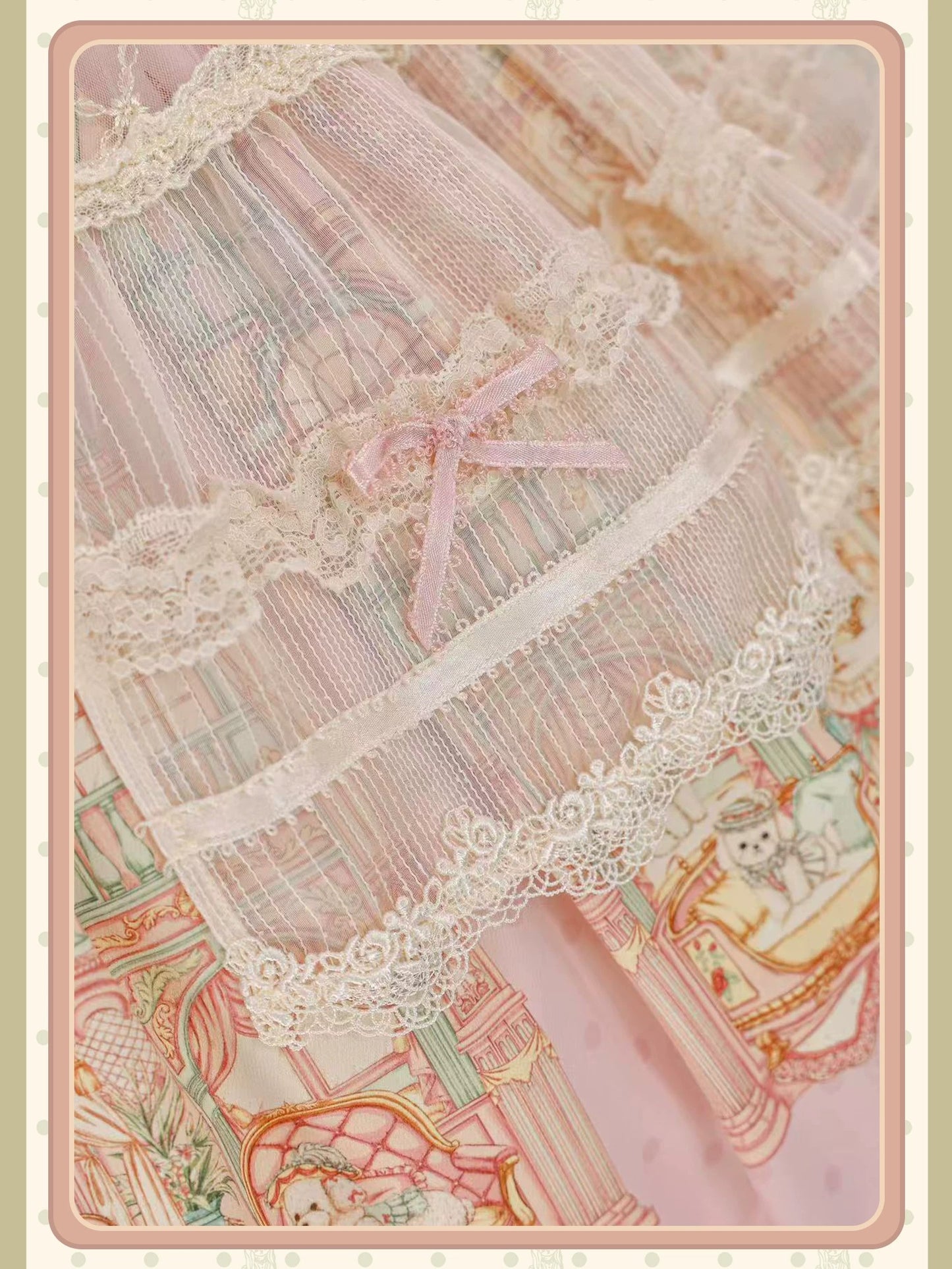 【受注予約~9/6】Fluffy Cat Castle ワンピース・ジャンパースカート【Alice Girl】