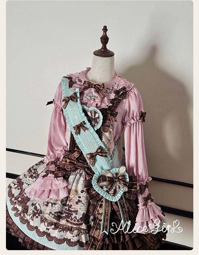 【受注予約~10/8】Chocolate Bear アクセサリー【Alice Girl】