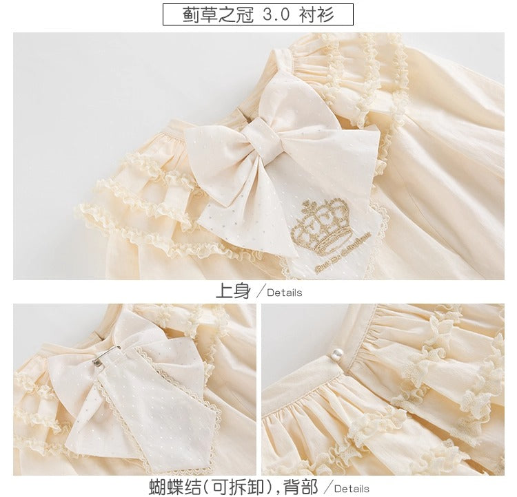 【受注予約~10/9】Crown of Thistles 3.0 ブラウス【NDC】