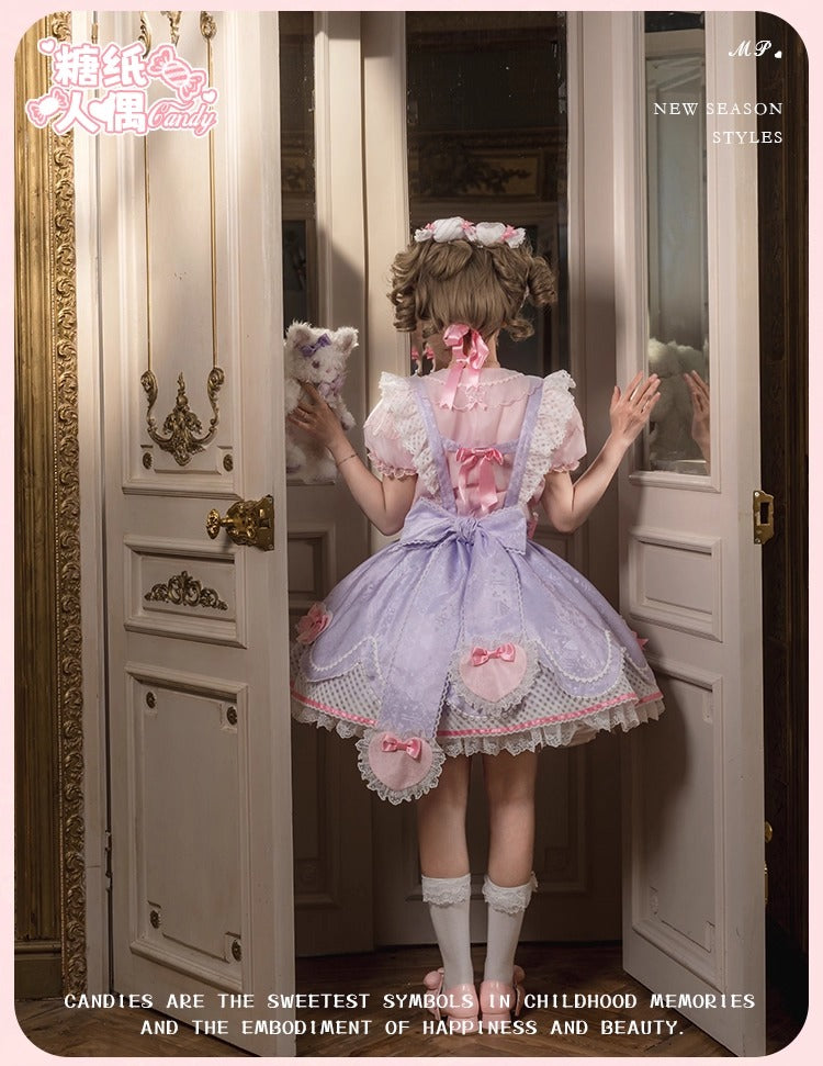 【受注予約~12/8】Candy Wrapper トップス・スカート【花与珍珠匣】