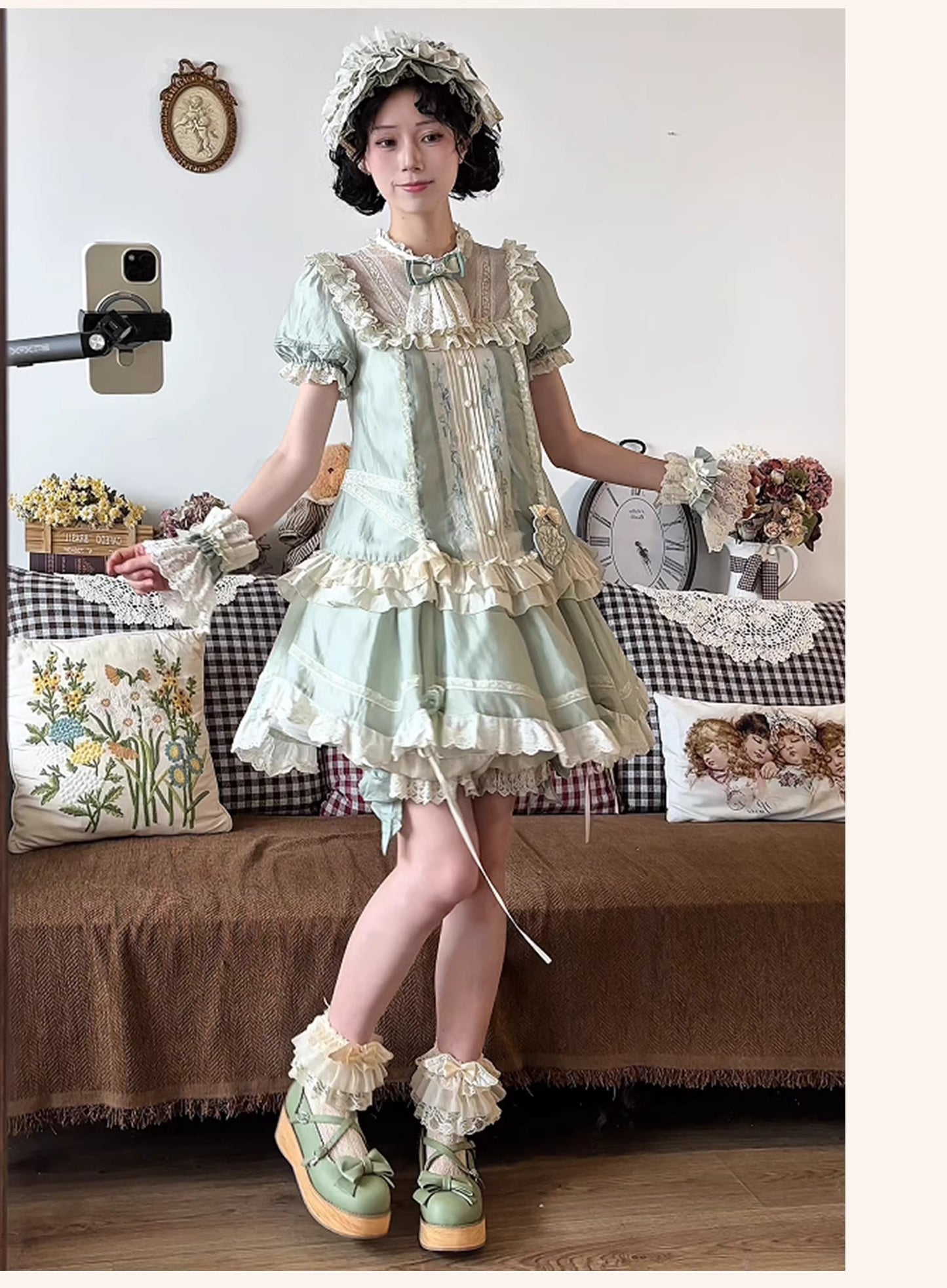 【受注予約~4/19】Princess and the Pea セットアップ【LizBird】