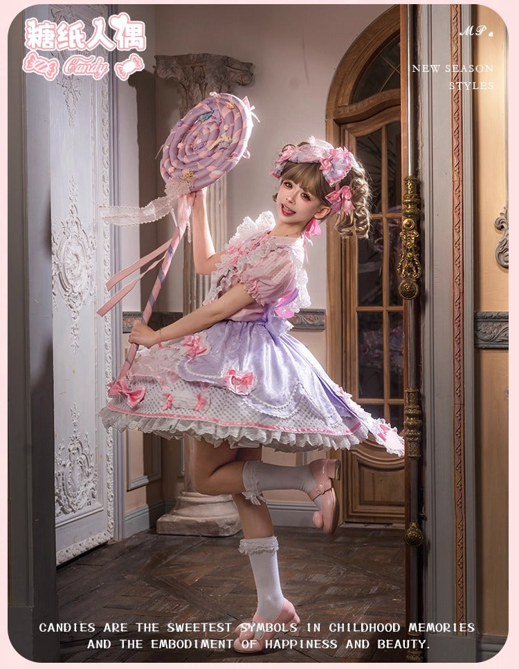 【受注予約~12/8】Candy Wrapper トップス・スカート【花与珍珠匣】