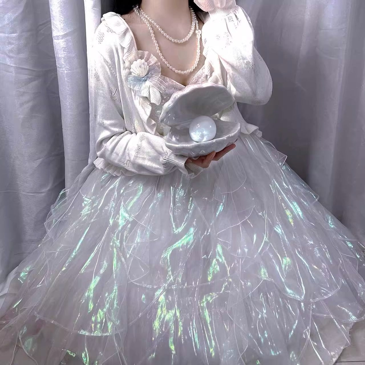 Cherry ボレロカーディガン【Little Dipper】