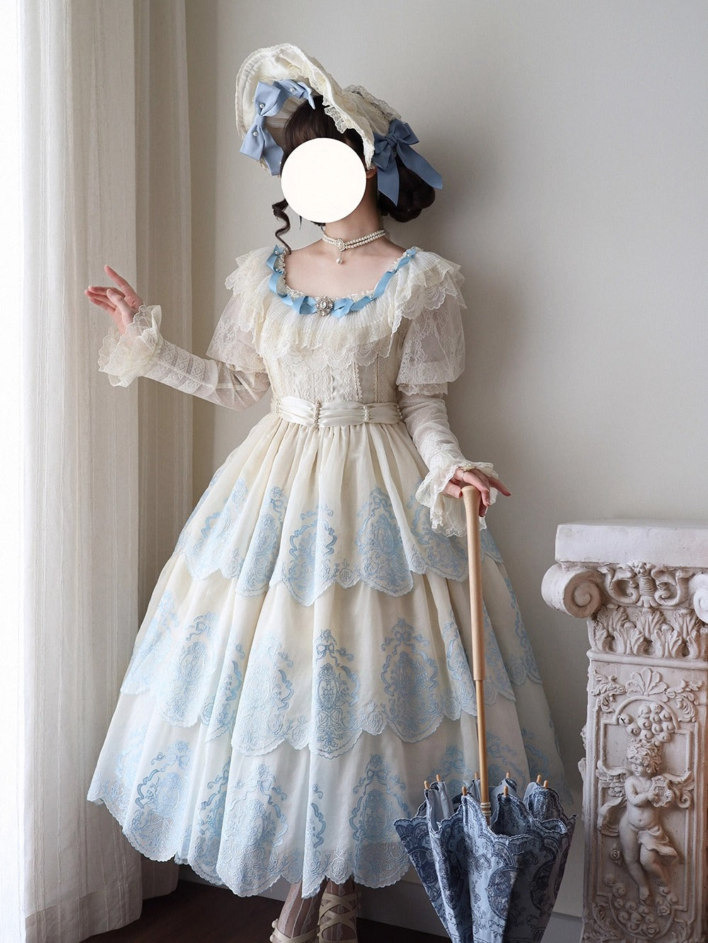 【受注予約~9/25】Point Gardens ワンピース【Miss Point】