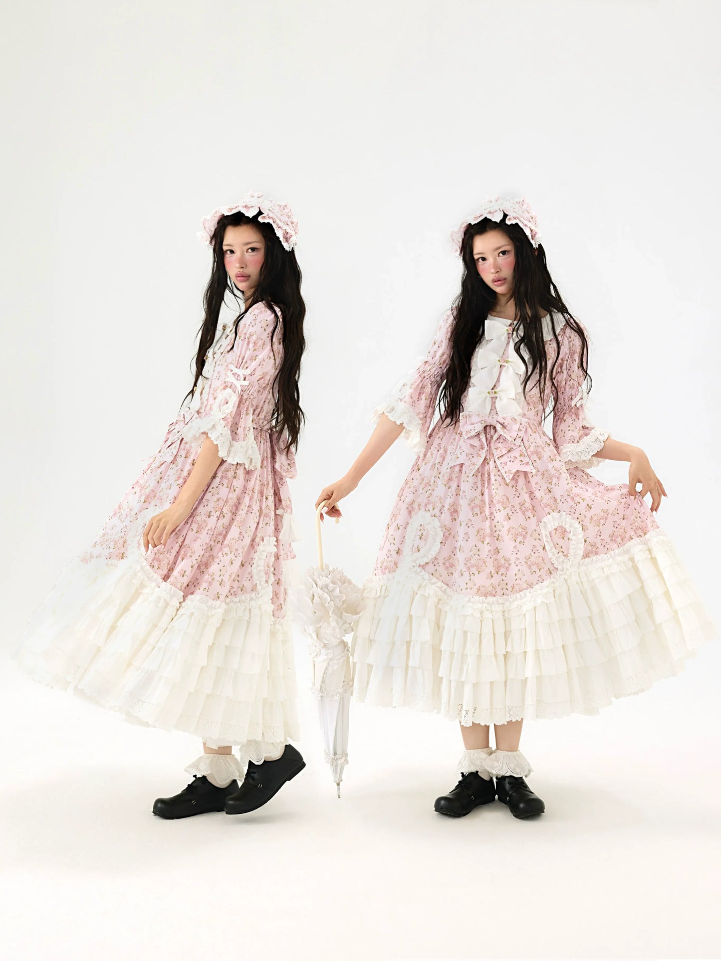 【受注予約~6/28】Bouquet of flowers for autumn 2026 ワンピース【BacioBouquet】
