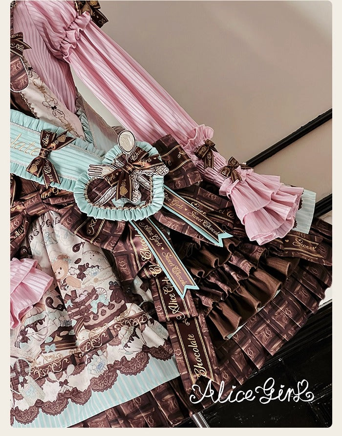 【受注予約~10/8】Chocolate Bear アクセサリー【Alice Girl】