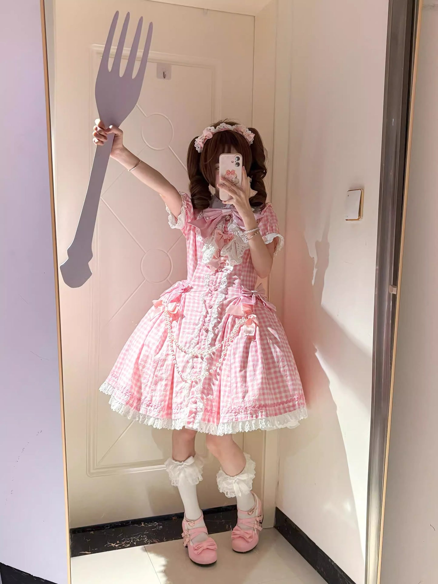 【受注予約~11/20】Ribbondoll ワンピース【Cutey Mask】