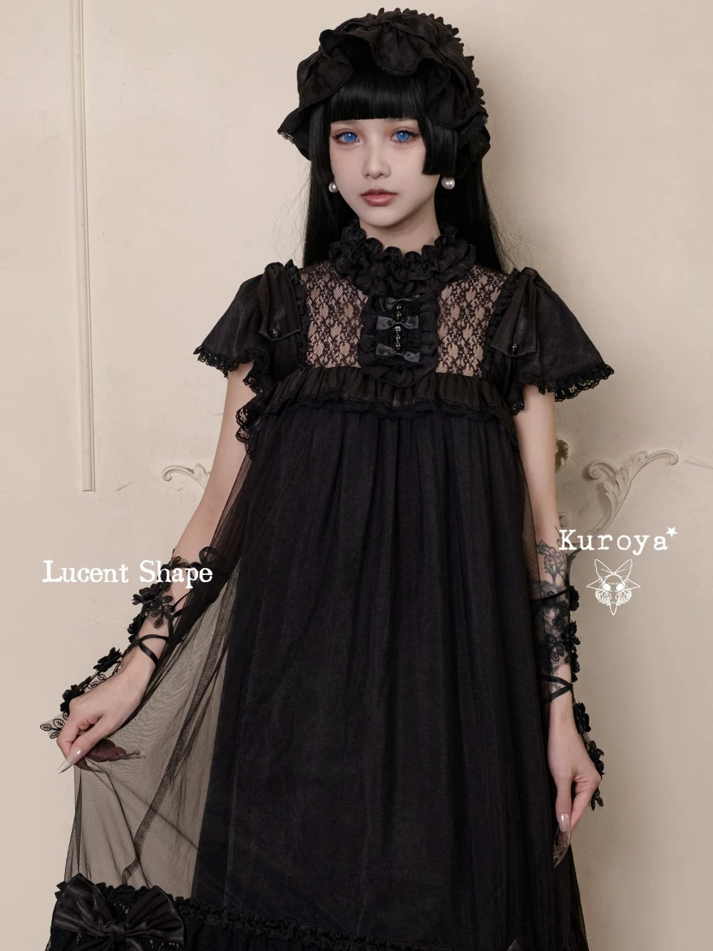 【受注予約~6/3】Lucent Shape ワンピース【Kuroya】