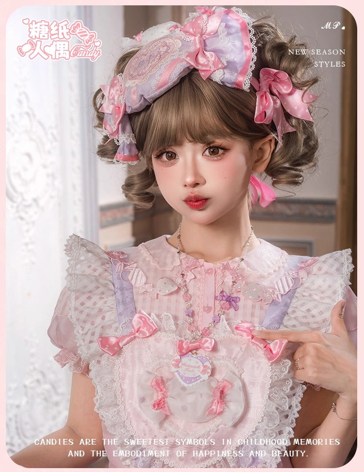 【受注予約~12/8】Candy Wrapper トップス・スカート【花与珍珠匣】