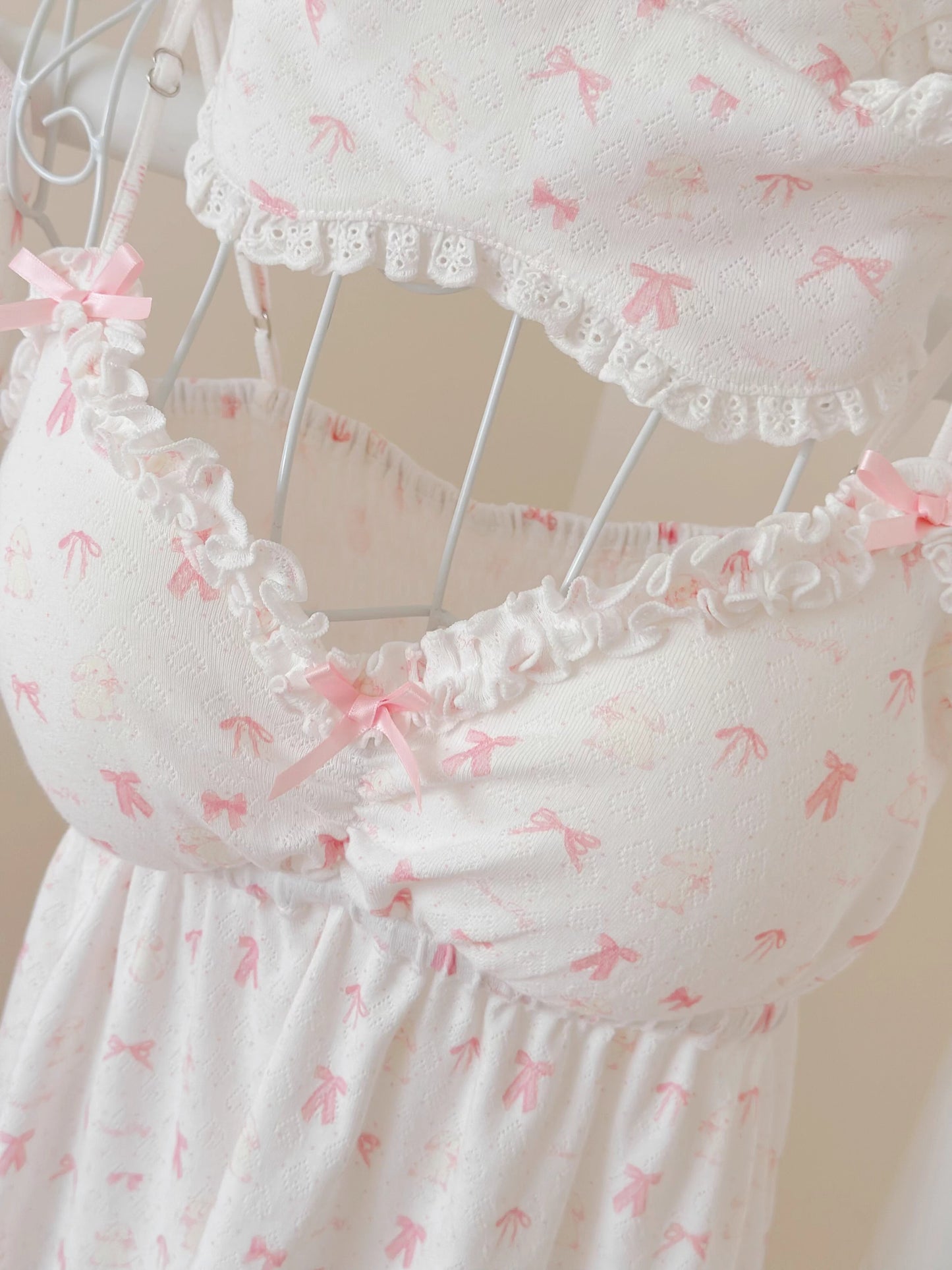 リボンナイトウェア【Sheep Puff】