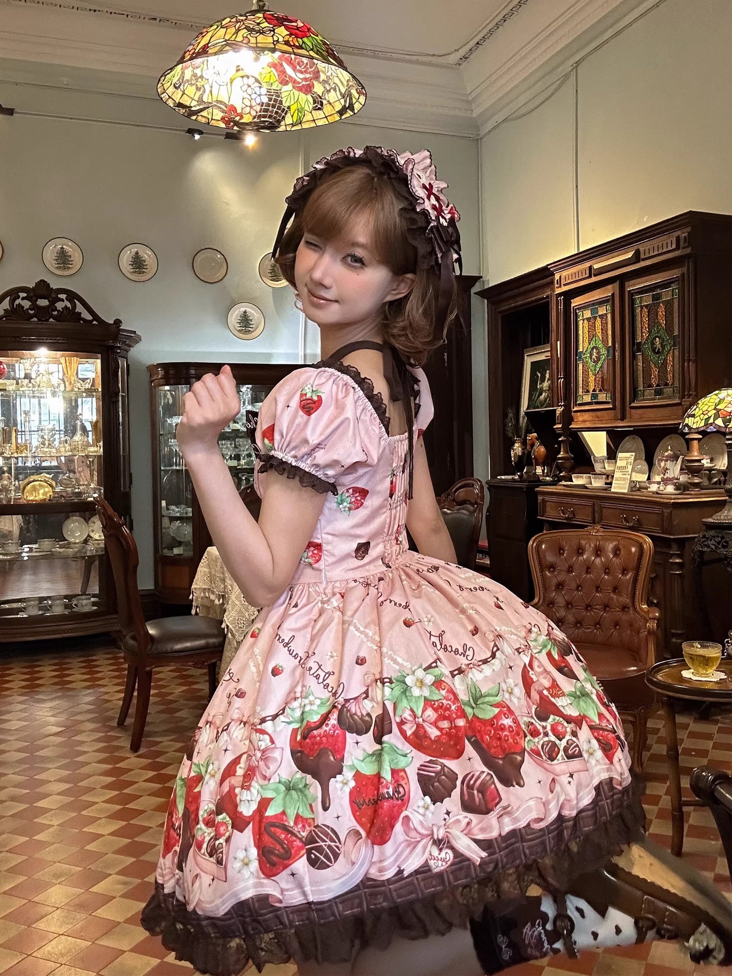 【受注予約~3/30】Berry Lovers ワンピース・ジャンパースカート・サロペット・ブラウス【DreamWhale】