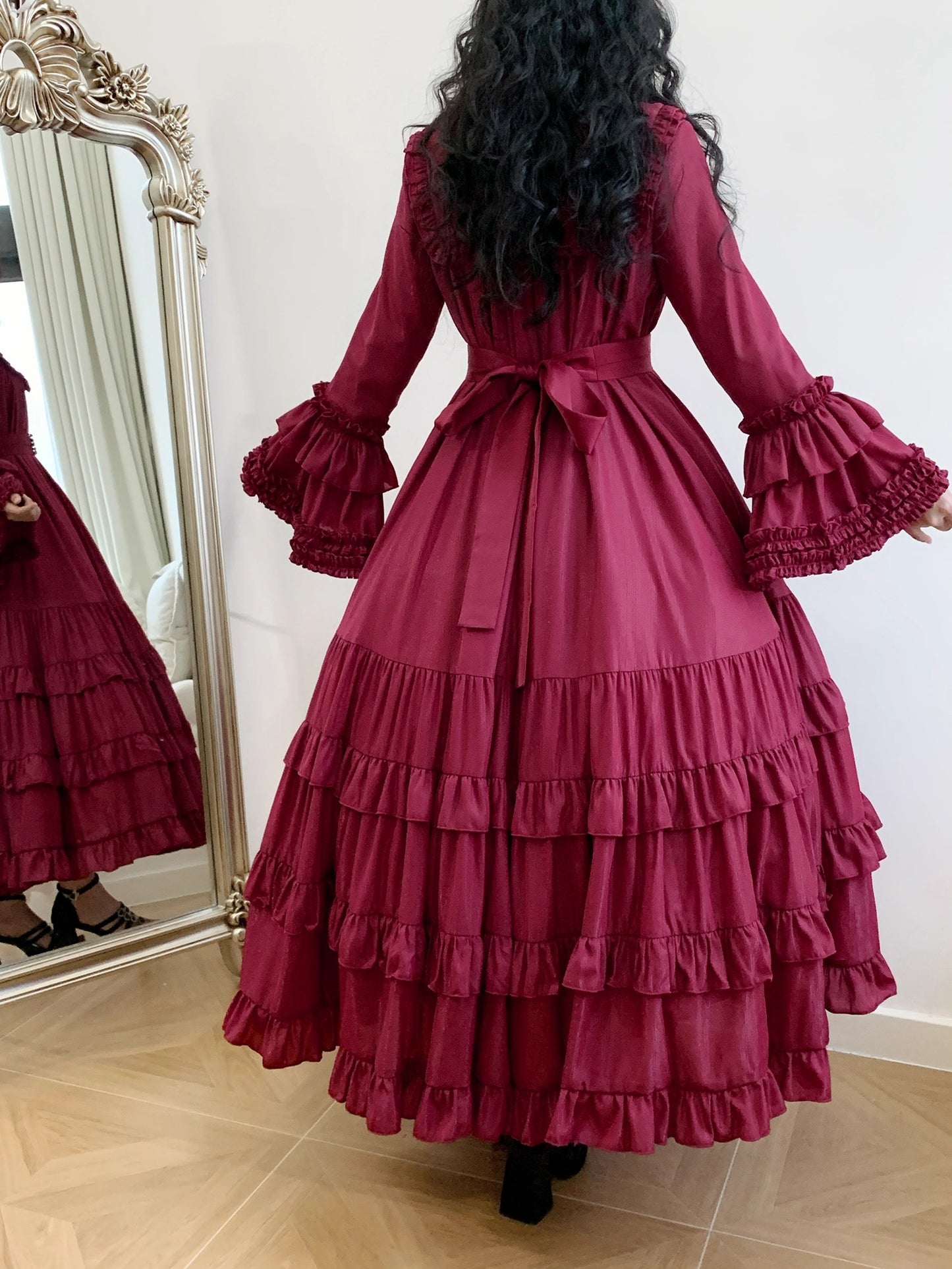 【受注予約~9/25】Princess of Windsor ワンピース・姫袖(プラスロング丈)【Little Dipper】