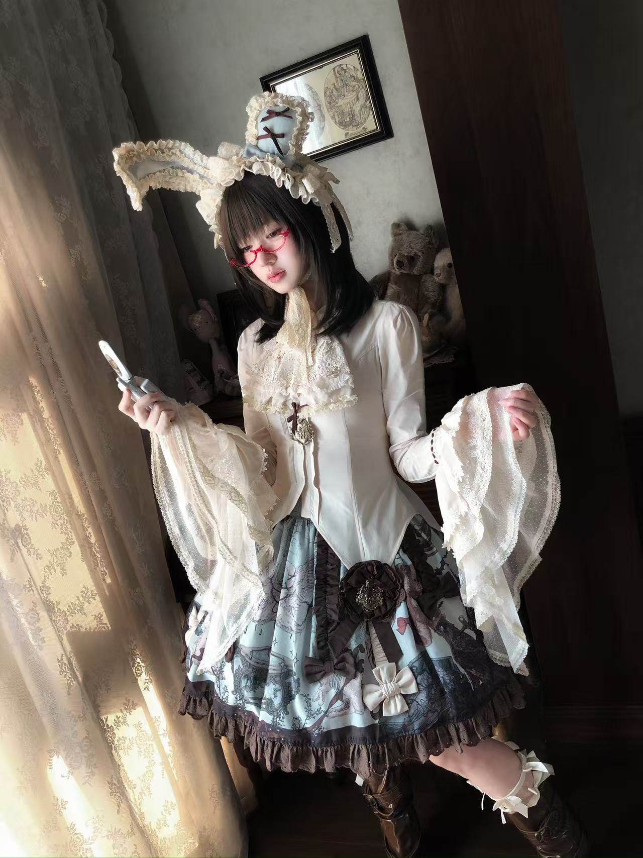 【受注予約~2/18】Symbiosis Doll スカート【黒眼窩診療室】