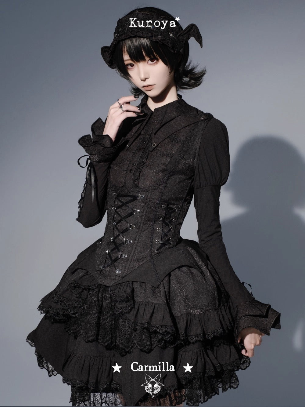 【受注予約~11/19】Camilla スカート・ドロワーズ【Kuroya】