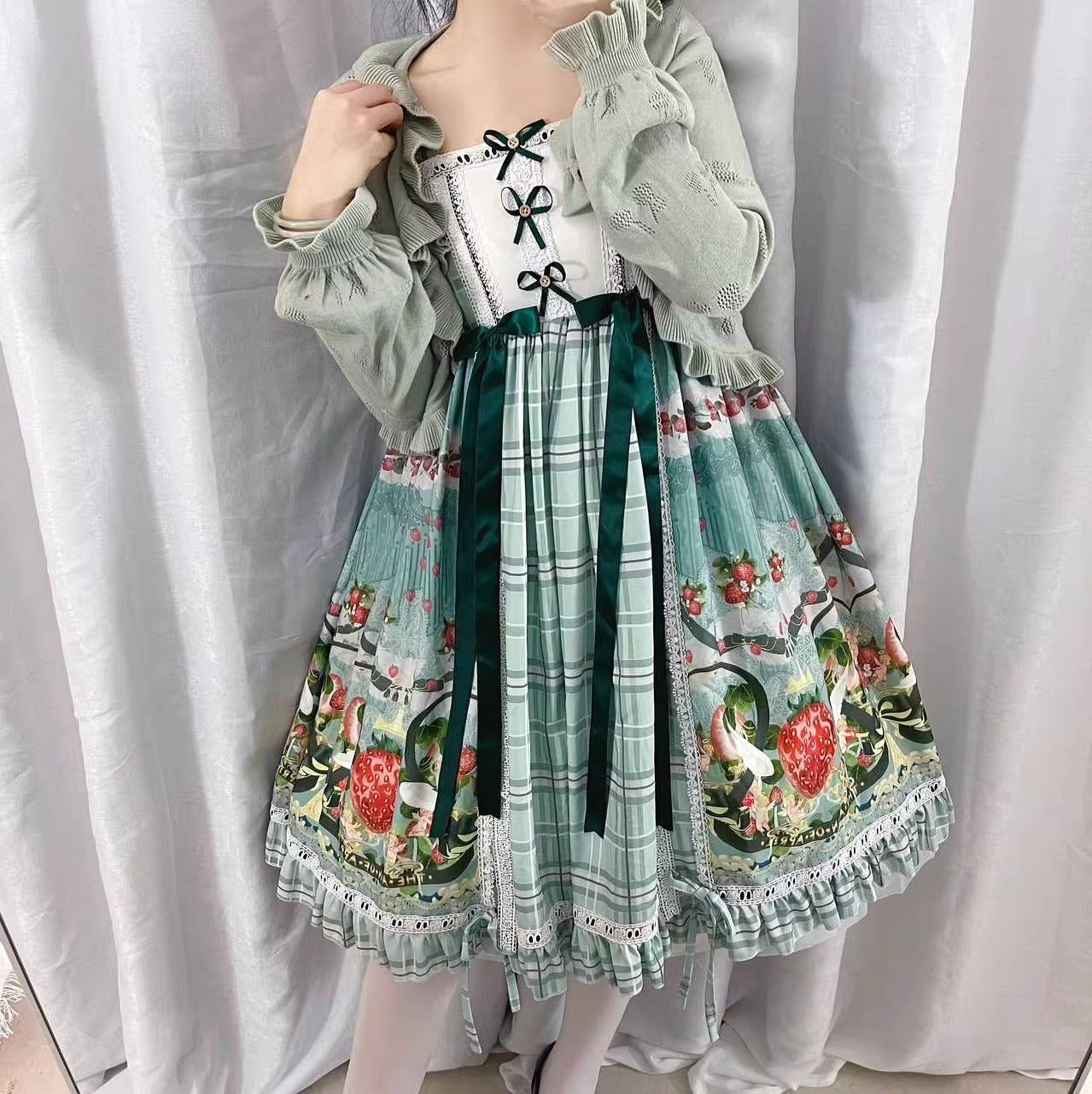 Cherry ボレロカーディガン【Little Dipper】