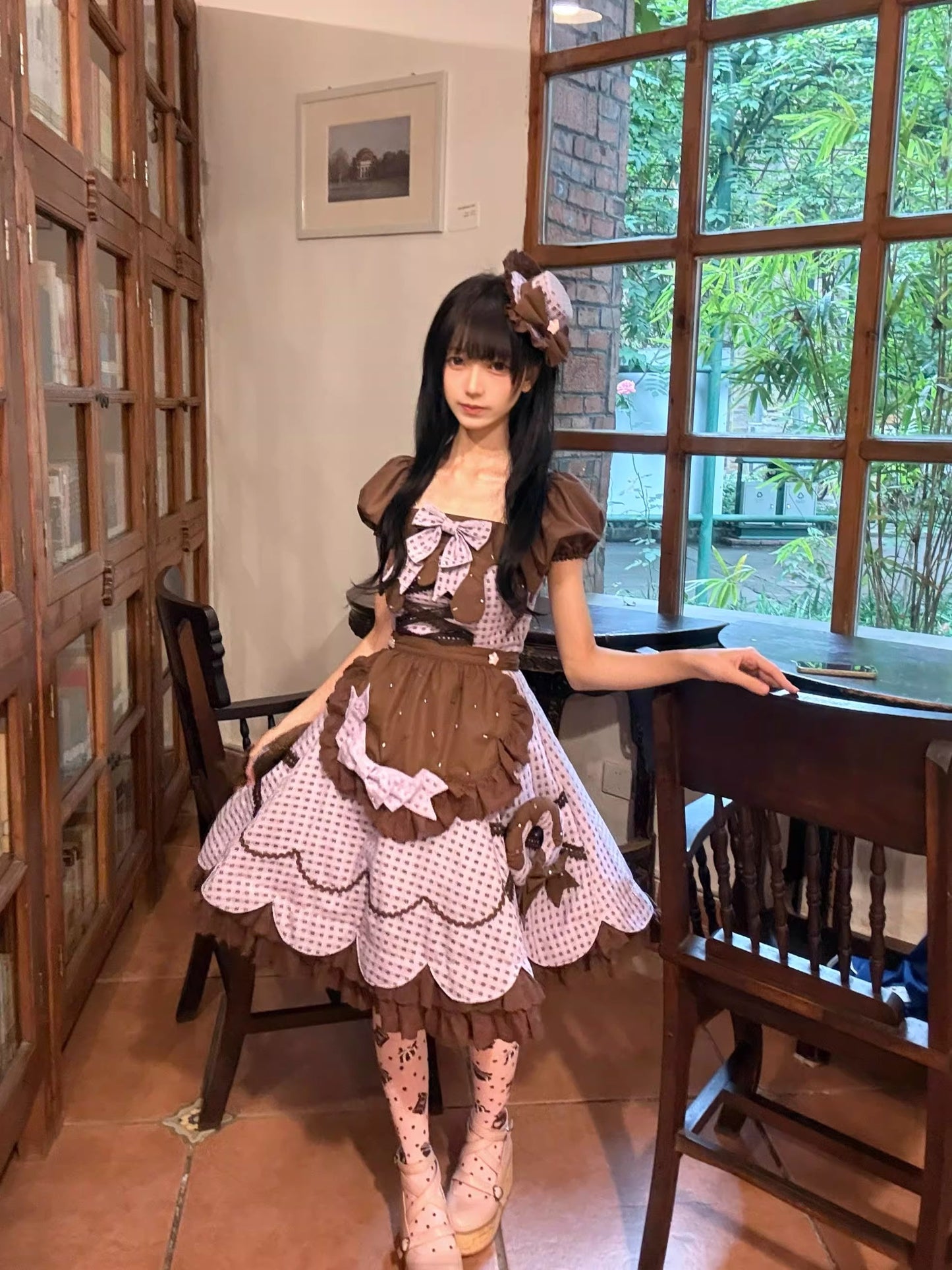 【受注予約~11/5】チョコレートドット アクセサリー【Sugar Cookies】