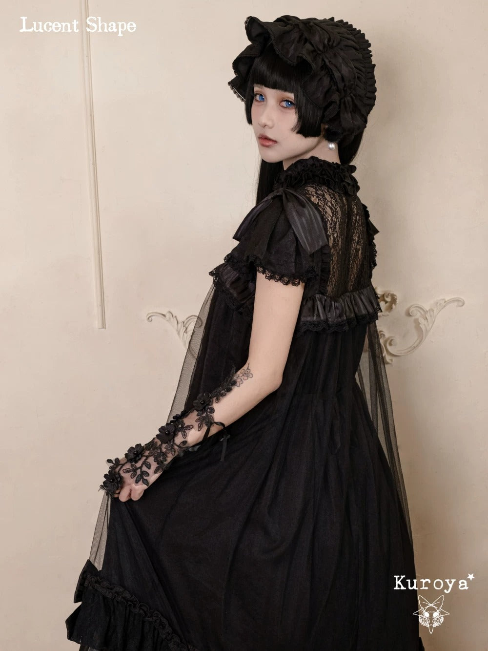 【受注予約~6/3】Lucent Shape ワンピース【Kuroya】