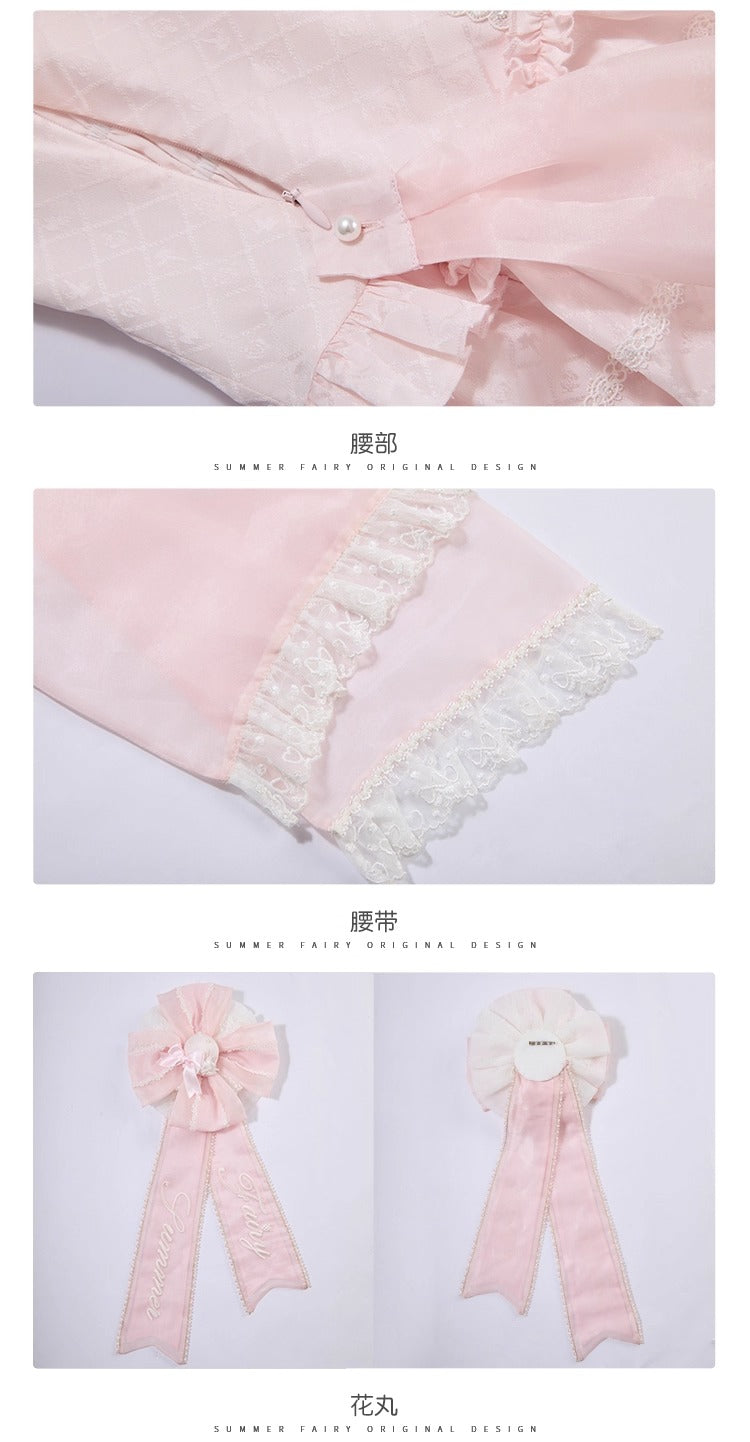 【受注予約~8/28】Strawberry momo Party ジャンパースカートセット(ウェディングver.)【仲夏物語】