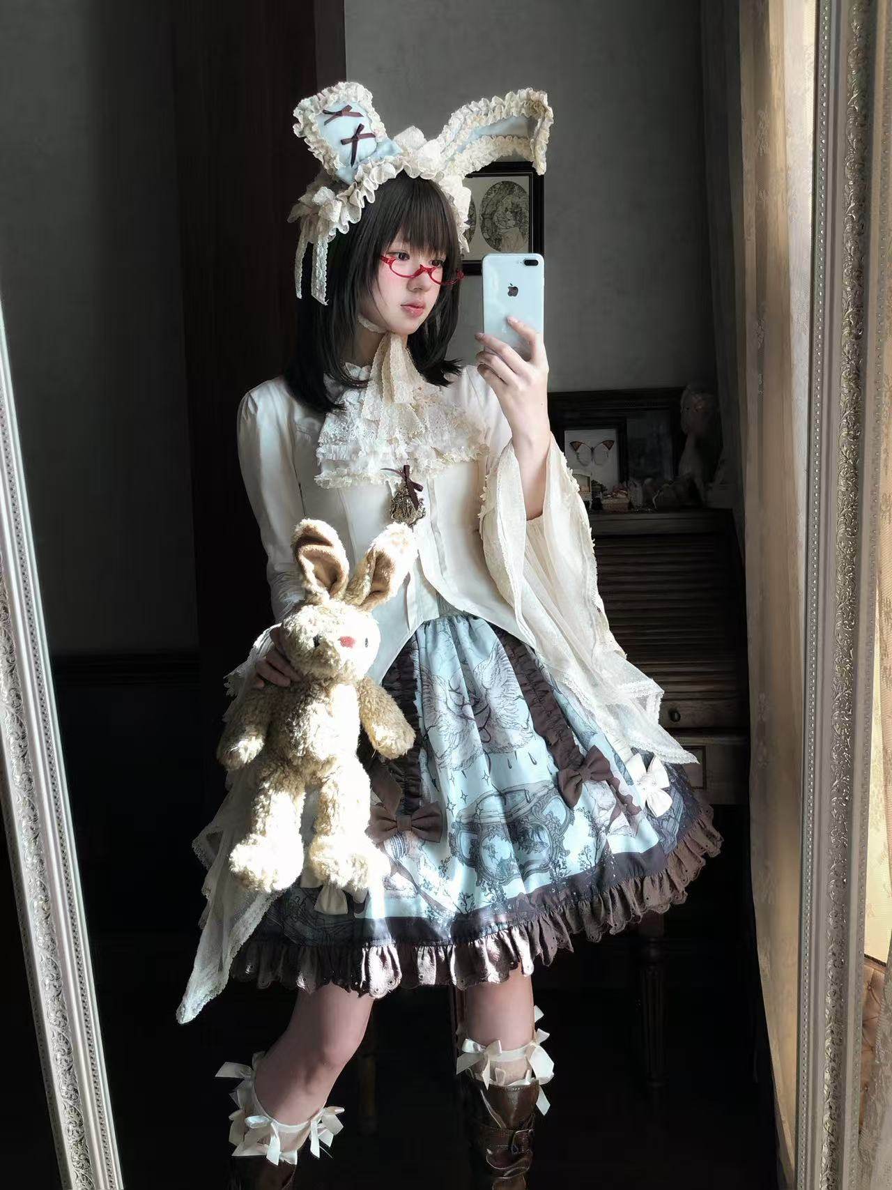 【受注予約~2/18】Symbiosis Doll スカート【黒眼窩診療室】