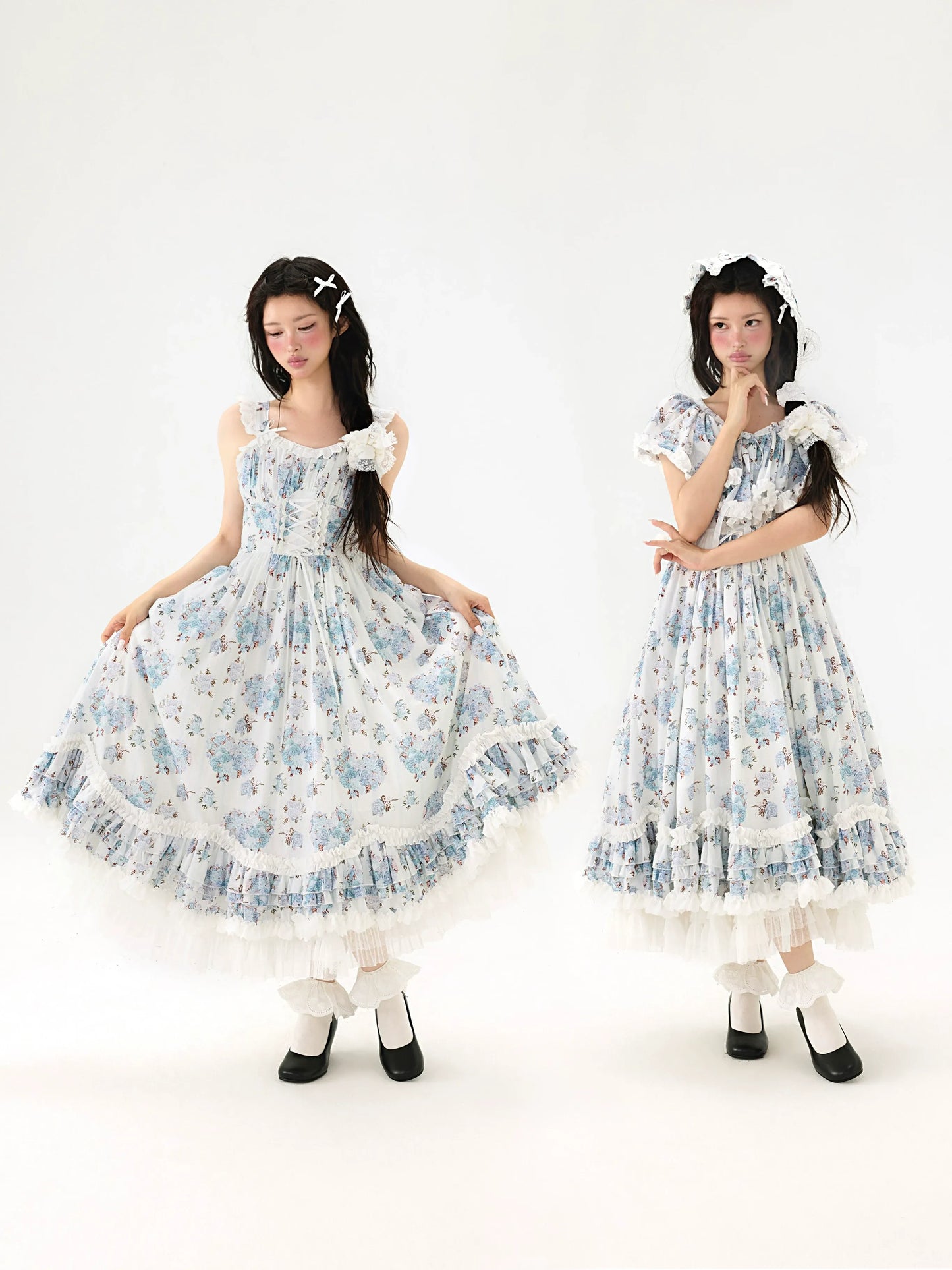 【受注予約~6/28】Bouquet of flowers for autumn 2026 ジャンパースカート(タイプ1)【BacioBouquet】