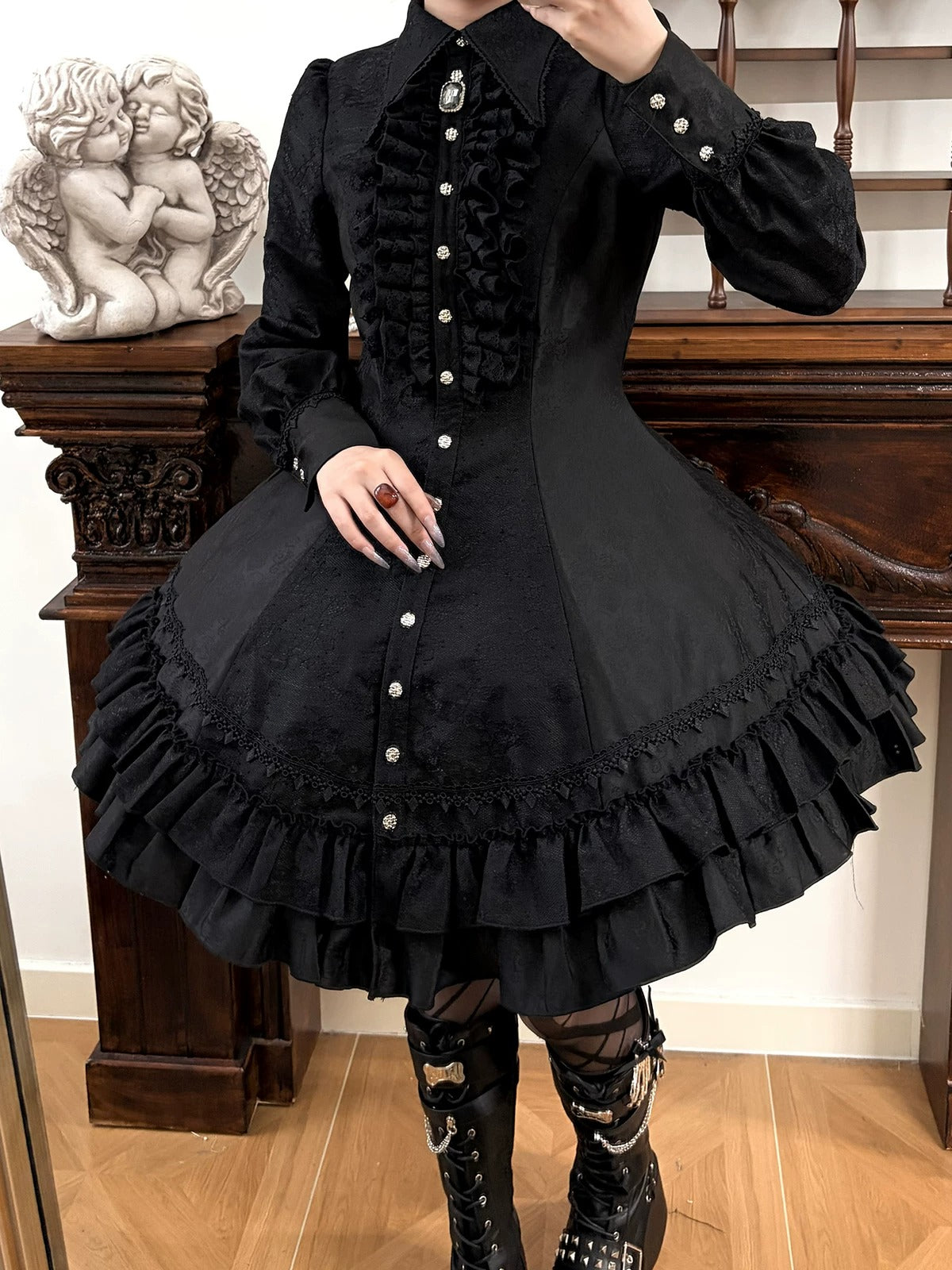 【受注予約~8/6】Revival ワンピース(姫袖)【Little Dipper】