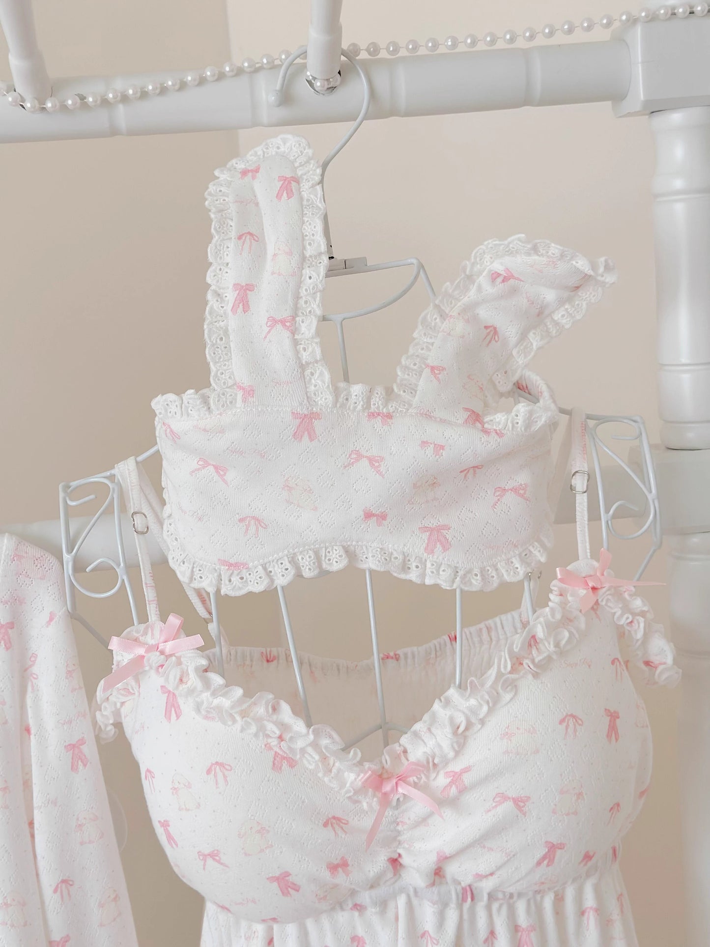 リボンナイトウェア【Sheep Puff】