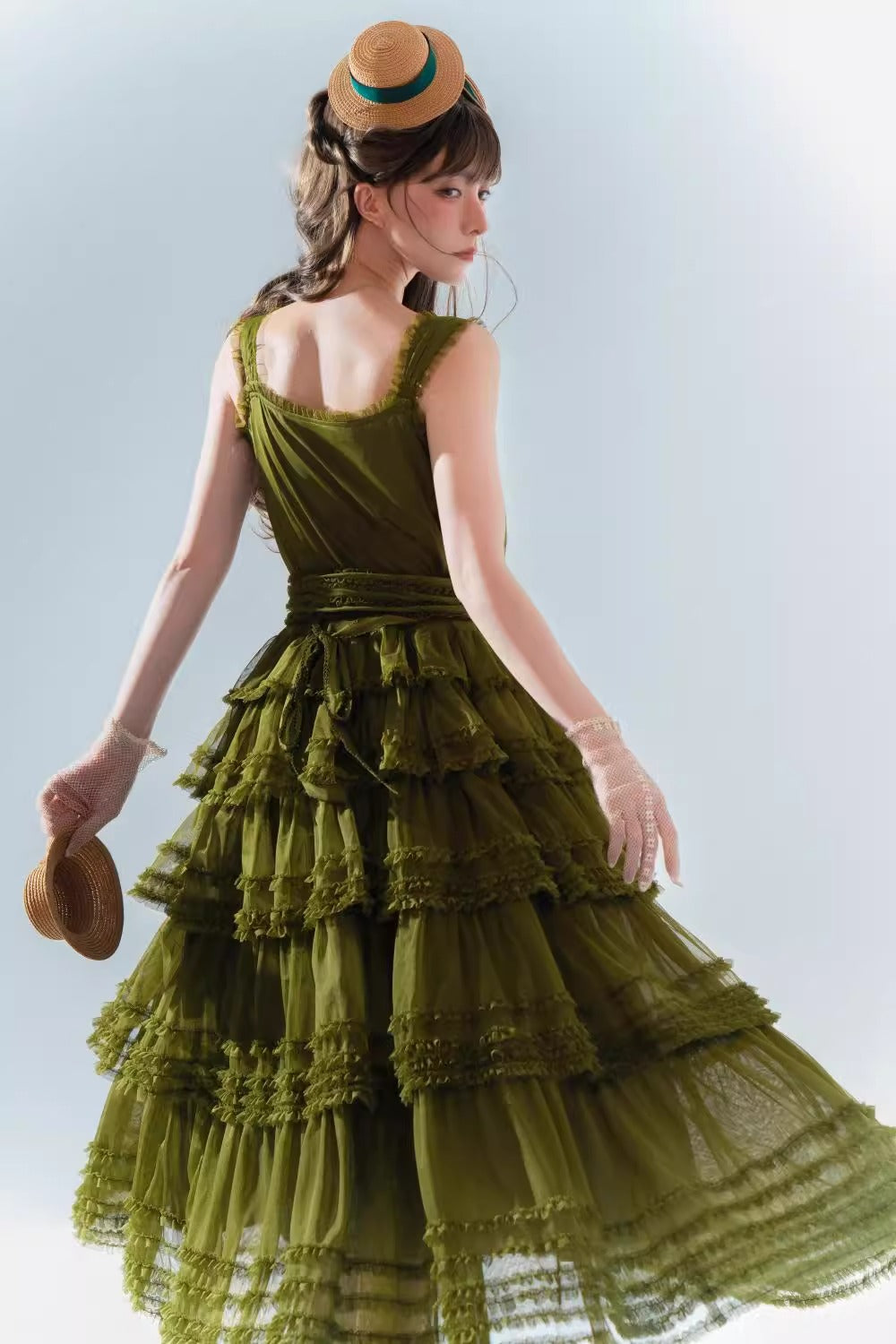 【受注予約~12/24】Lillian's Summer ジャンパースカート(タイプ1・ショート丈)【Spring Flower Language】