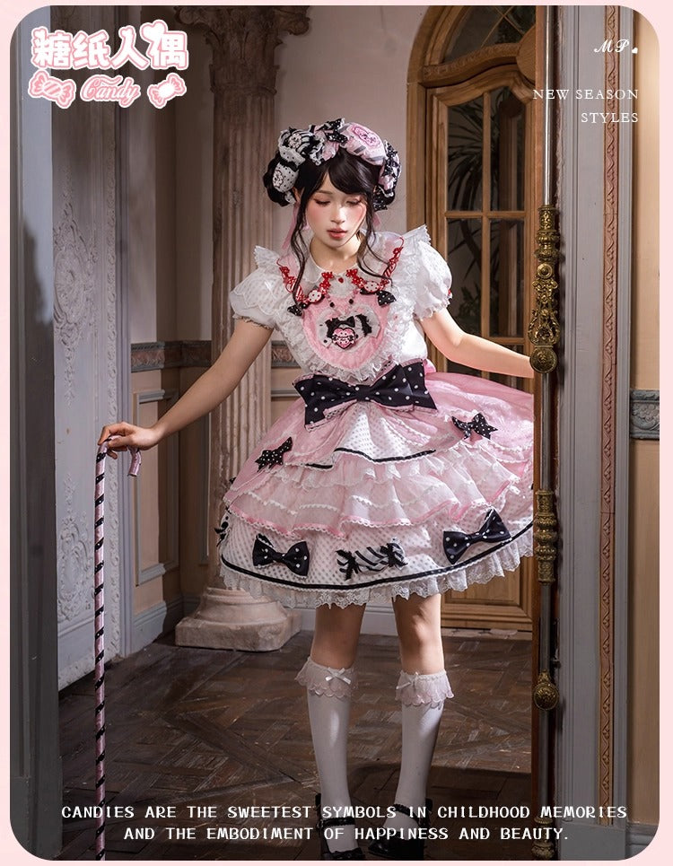 【受注予約~12/8】Candy Wrapper トップス・スカート【花与珍珠匣】