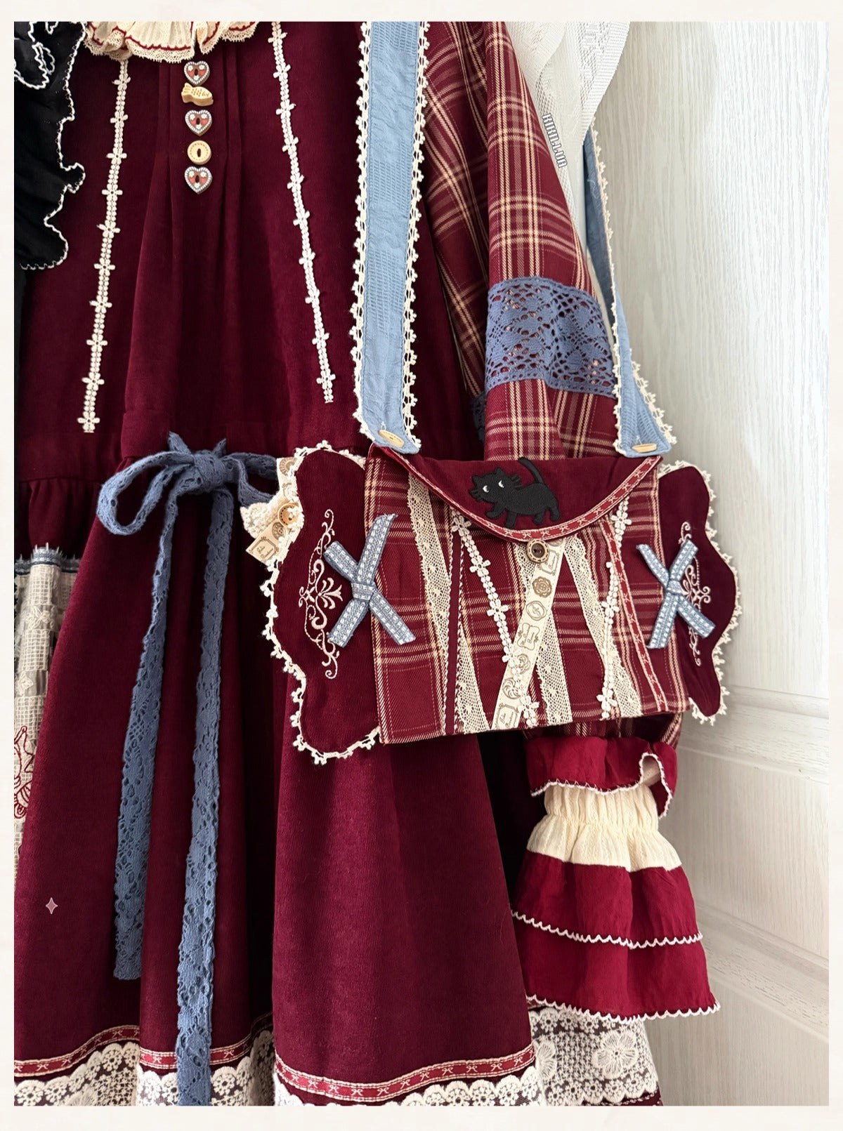 【受注予約~11/18】黒猫裁縫教室 フルセット【Peony】