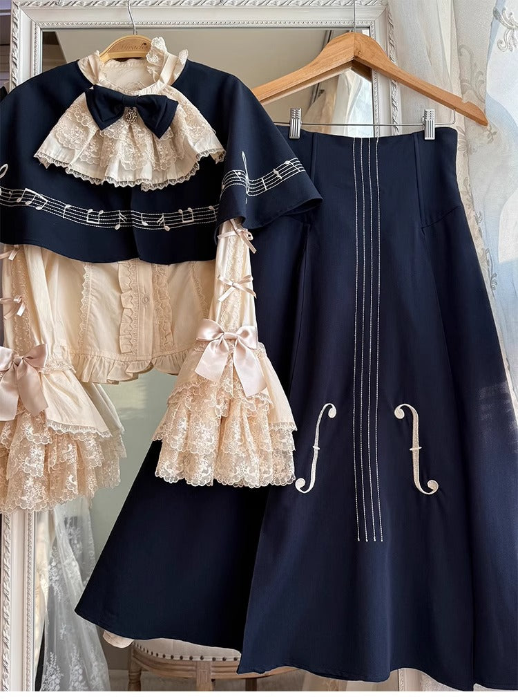 【受注予約~11/18】Winnie and the Violin ケープ・アクセサリー【Beleganty】