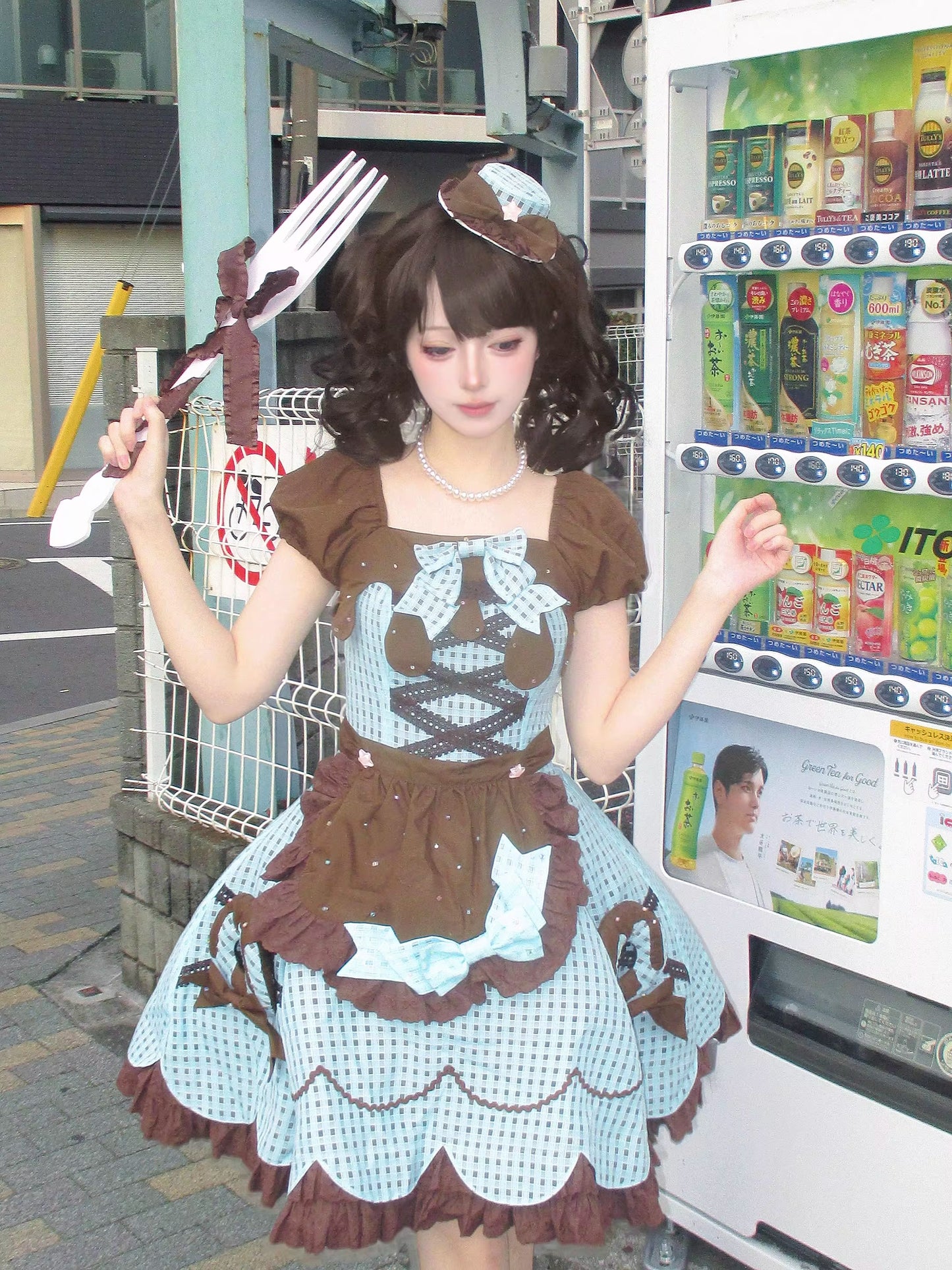 【受注予約~11/5】チョコレートドット アクセサリー【Sugar Cookies】