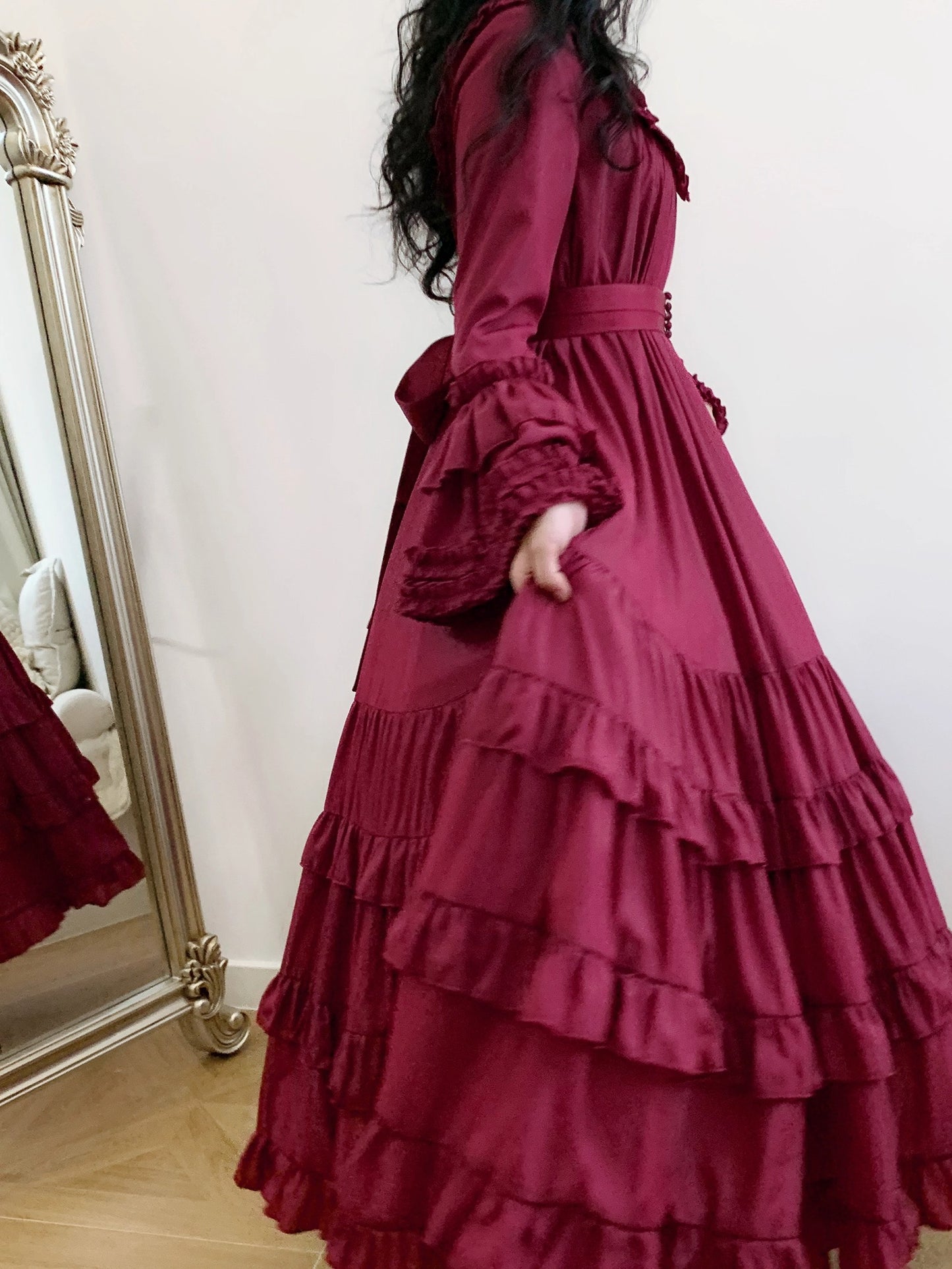 【受注予約~9/25】Princess of Windsor ワンピース・姫袖(プラスロング丈)【Little Dipper】