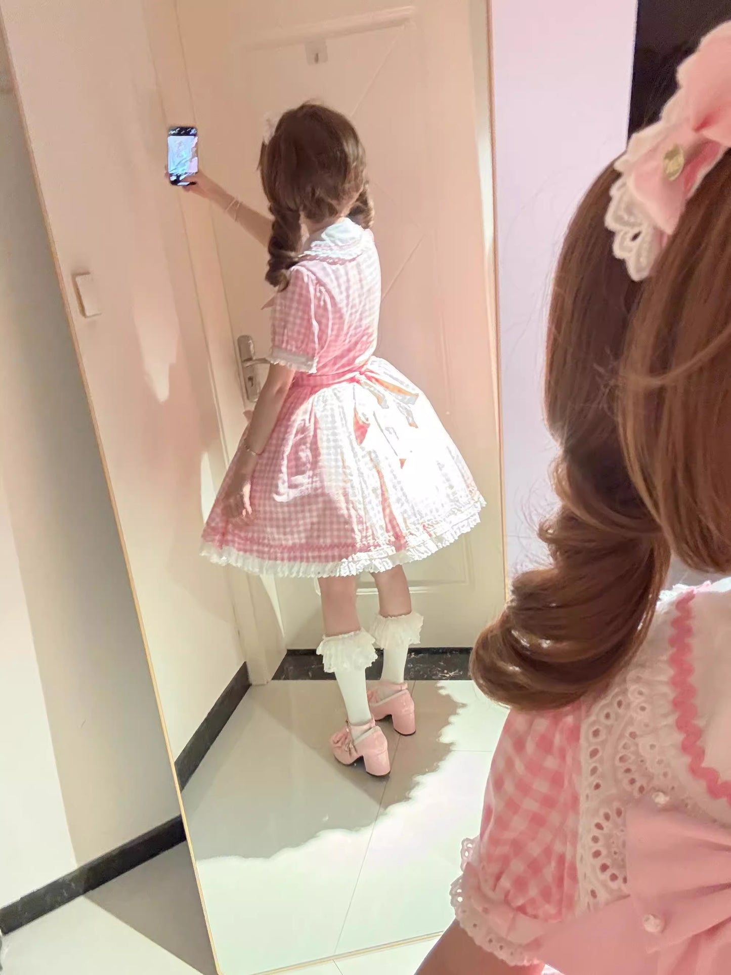 【受注予約~11/20】Ribbondoll ワンピース【Cutey Mask】