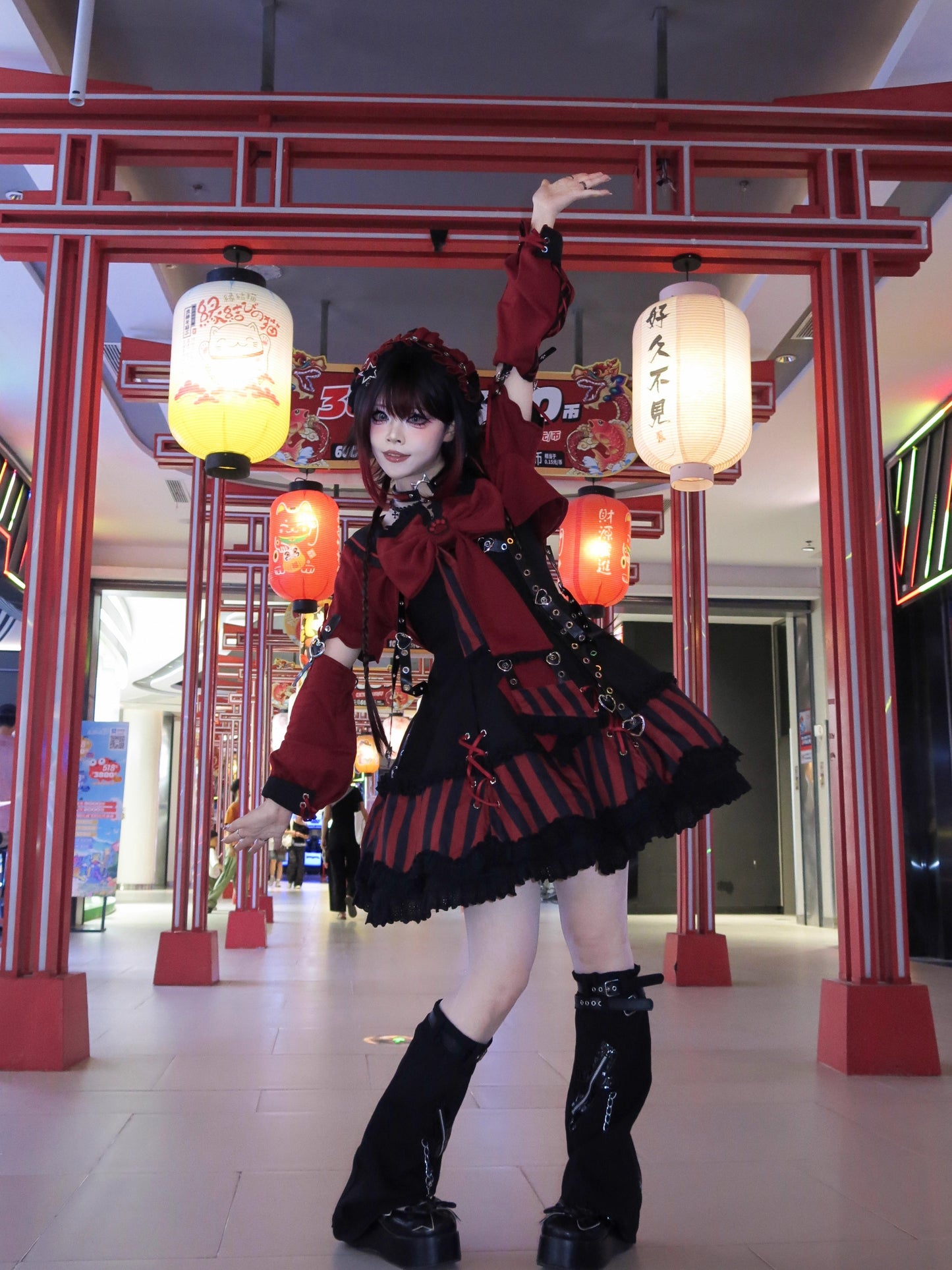 【受注予約~10/6】水色キャット フルセット(レッド・パープル)【Sakura】