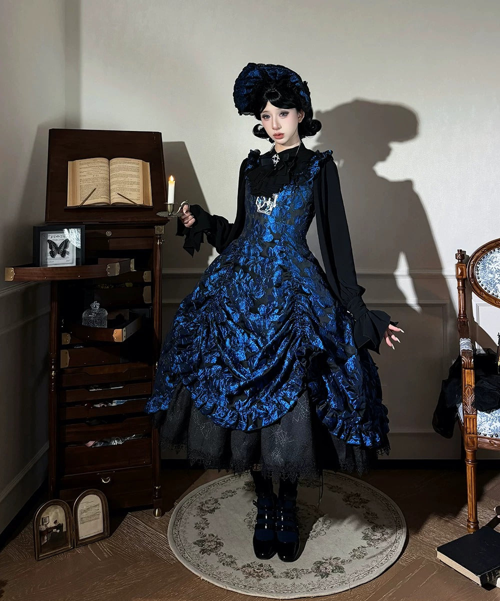 【受注予約~8/27】Midnight Lily ジャンパースカート【Miss Cube】