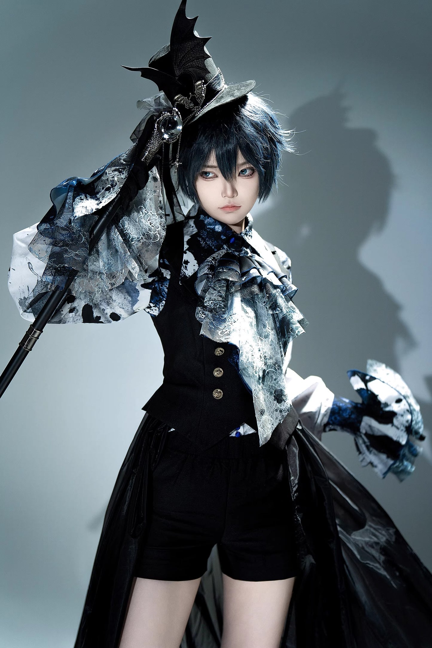 【受注予約~12/10】Horrible Wonderland ブラウス(プリントver.)【Lilith House】