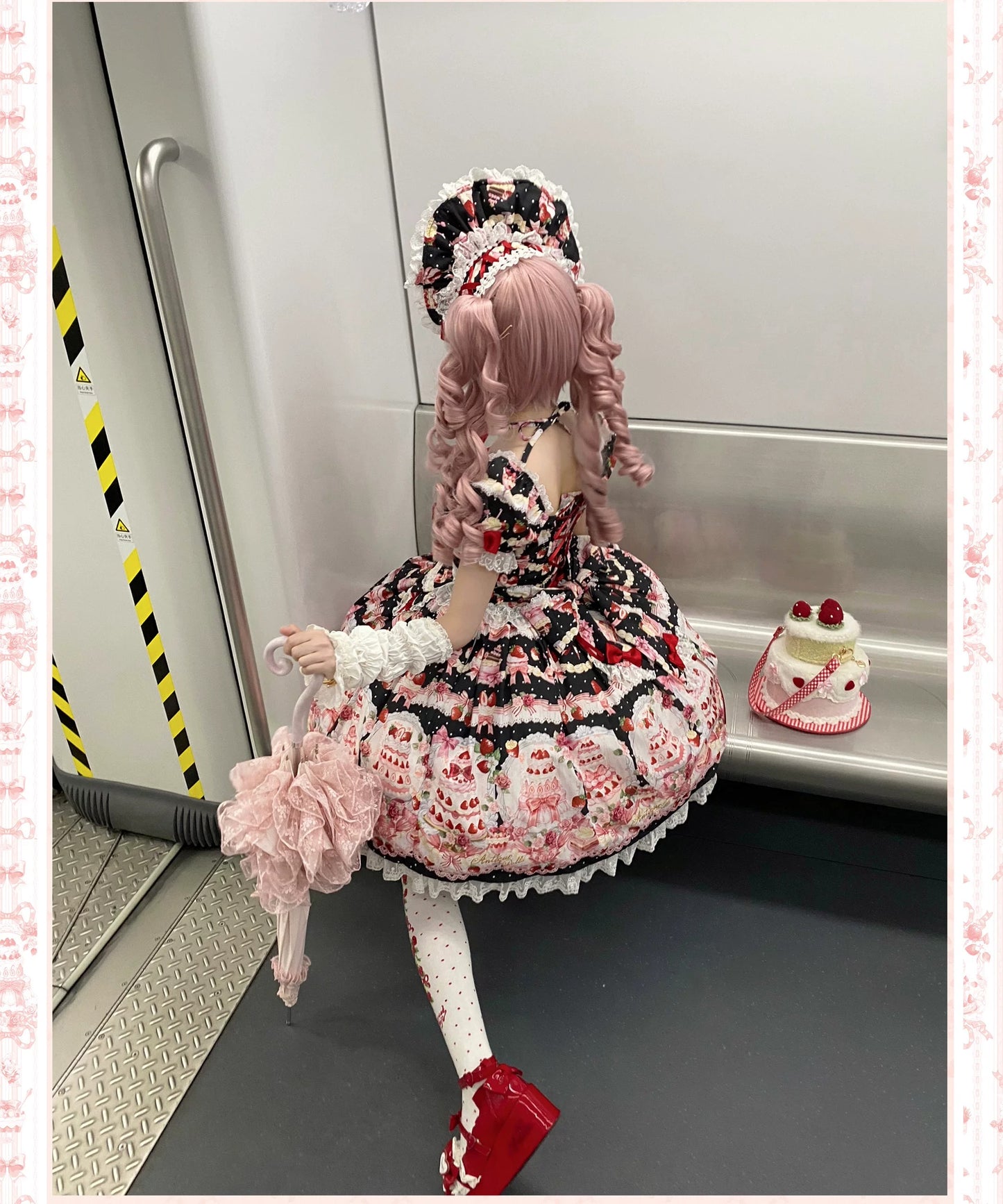 【受注予約~9/28】イチゴと花束 3.0 ワンピース・フルセット【Antique Doll】