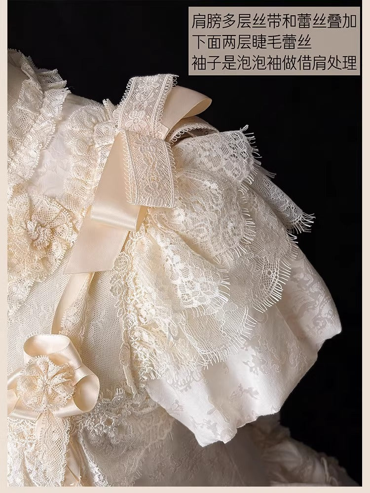 【受注予約~2/3】クロスドール ワンピース(タイプ1)【双生小熊】