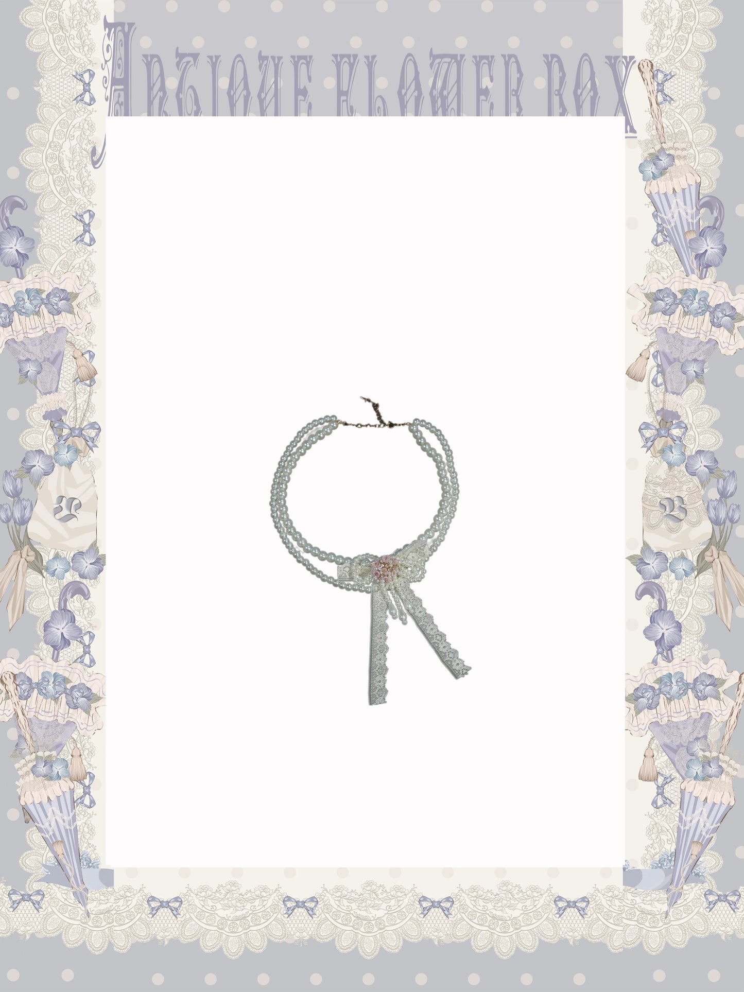 【受注予約~4/13】紫藤回顧録 アクセサリー【南笙阁】