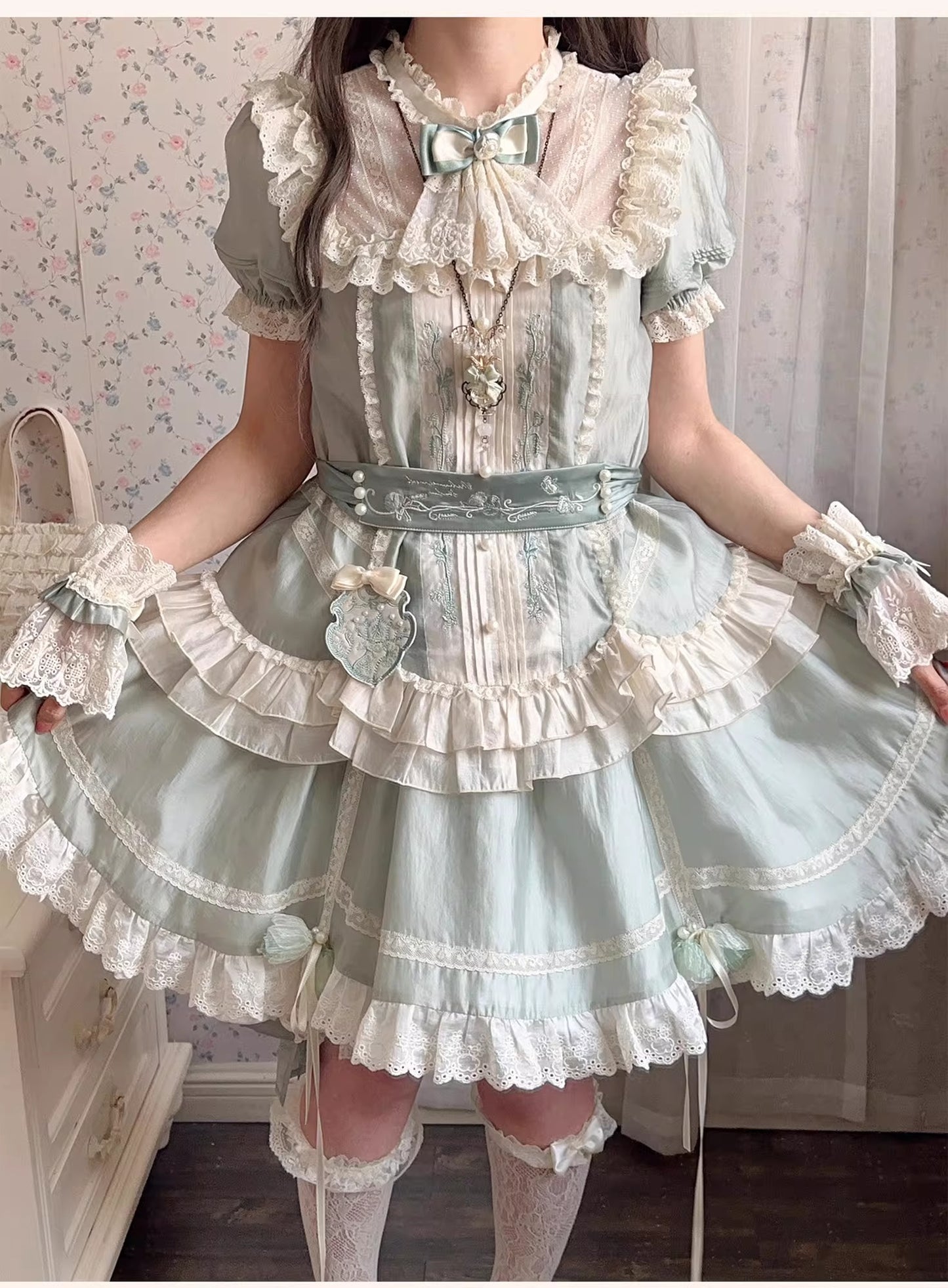 【受注予約~4/19】Princess and the Pea セットアップ【LizBird】