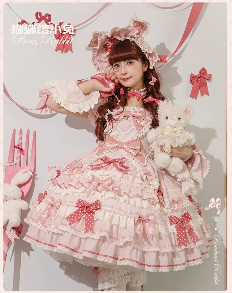 Bow Rabbit ワンピース【Melliflorpearl】