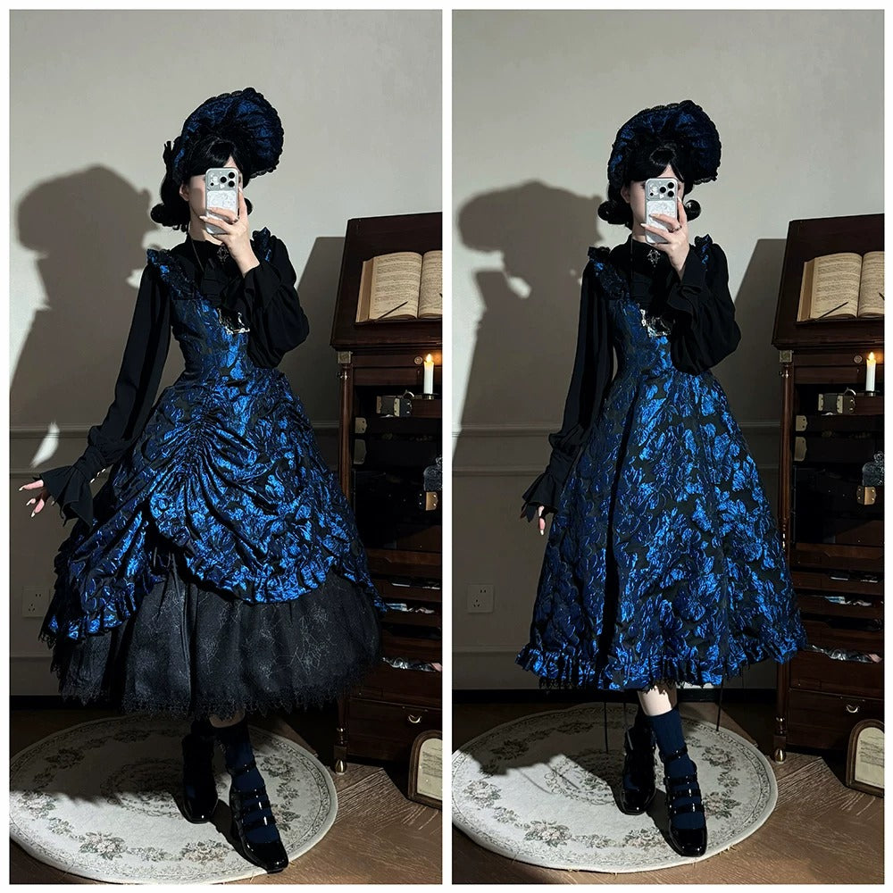 【受注予約~8/27】Midnight Lily ジャンパースカート【Miss Cube】