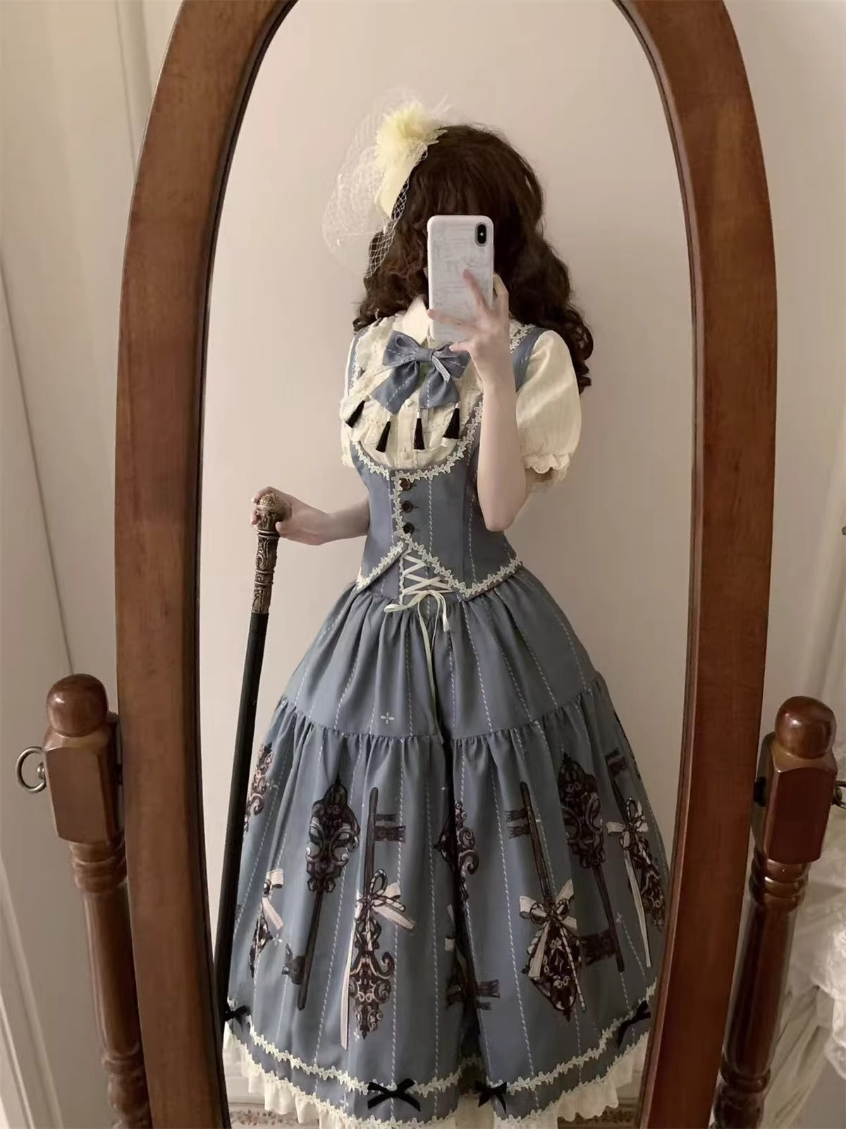 【受注予約~3/18】Secret key ベスト・ブラウス・スカート【Uncle's Workshop】