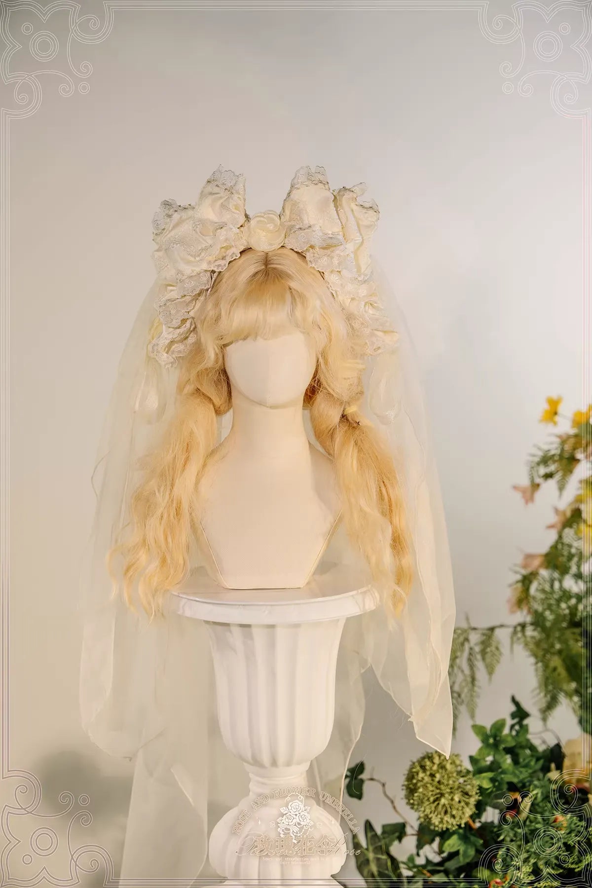 【受注予約~2/26】Rose Umbrella フルセット【Bramble Rose】