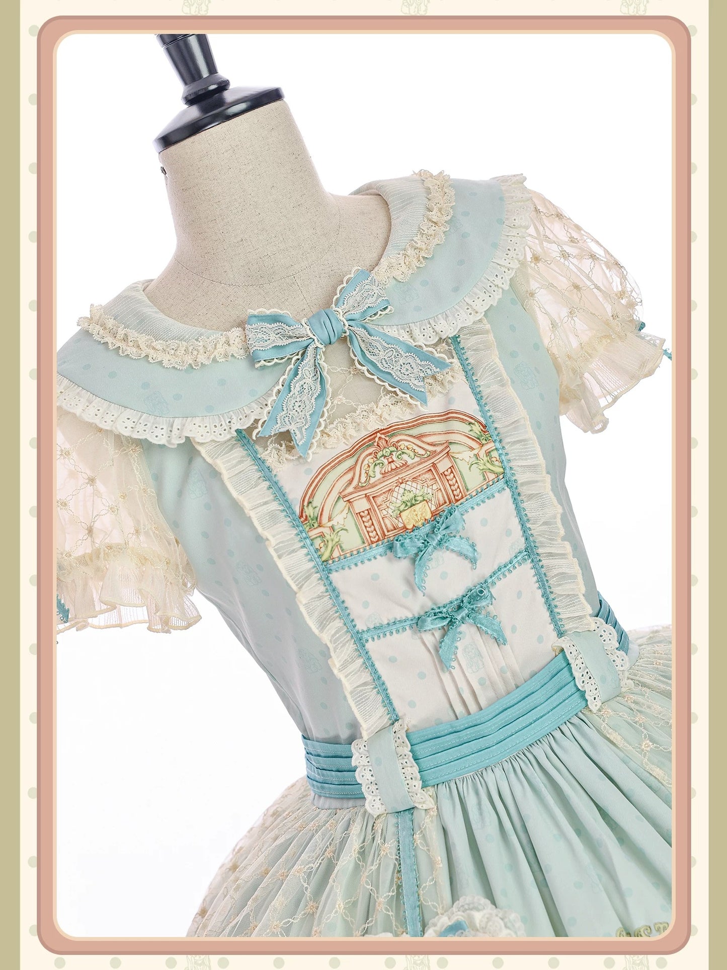 【受注予約~9/6】Fluffy Cat Castle ワンピース・ジャンパースカート【Alice Girl】
