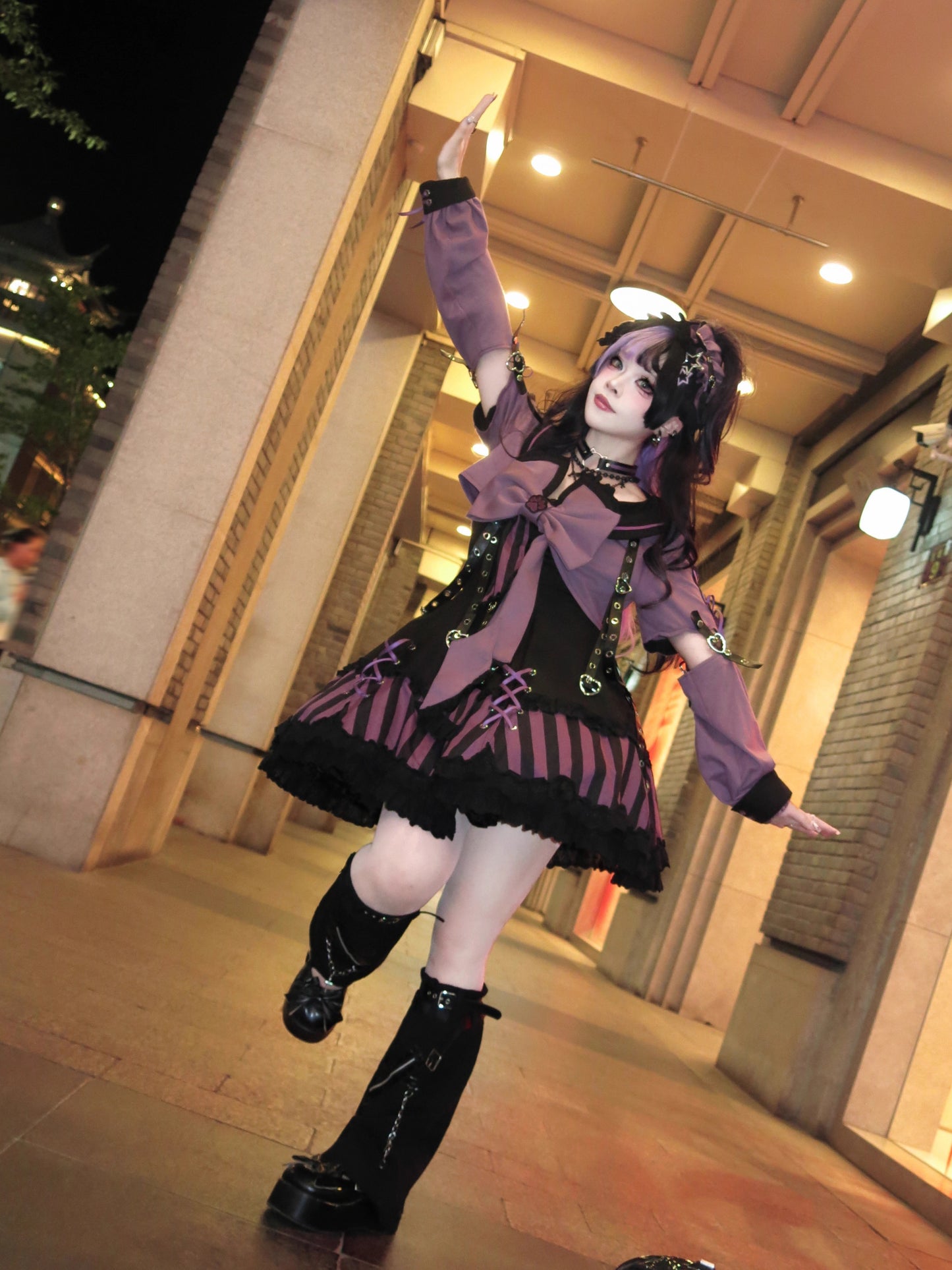 【受注予約~10/6】水色キャット フルセット(レッド・パープル)【Sakura】