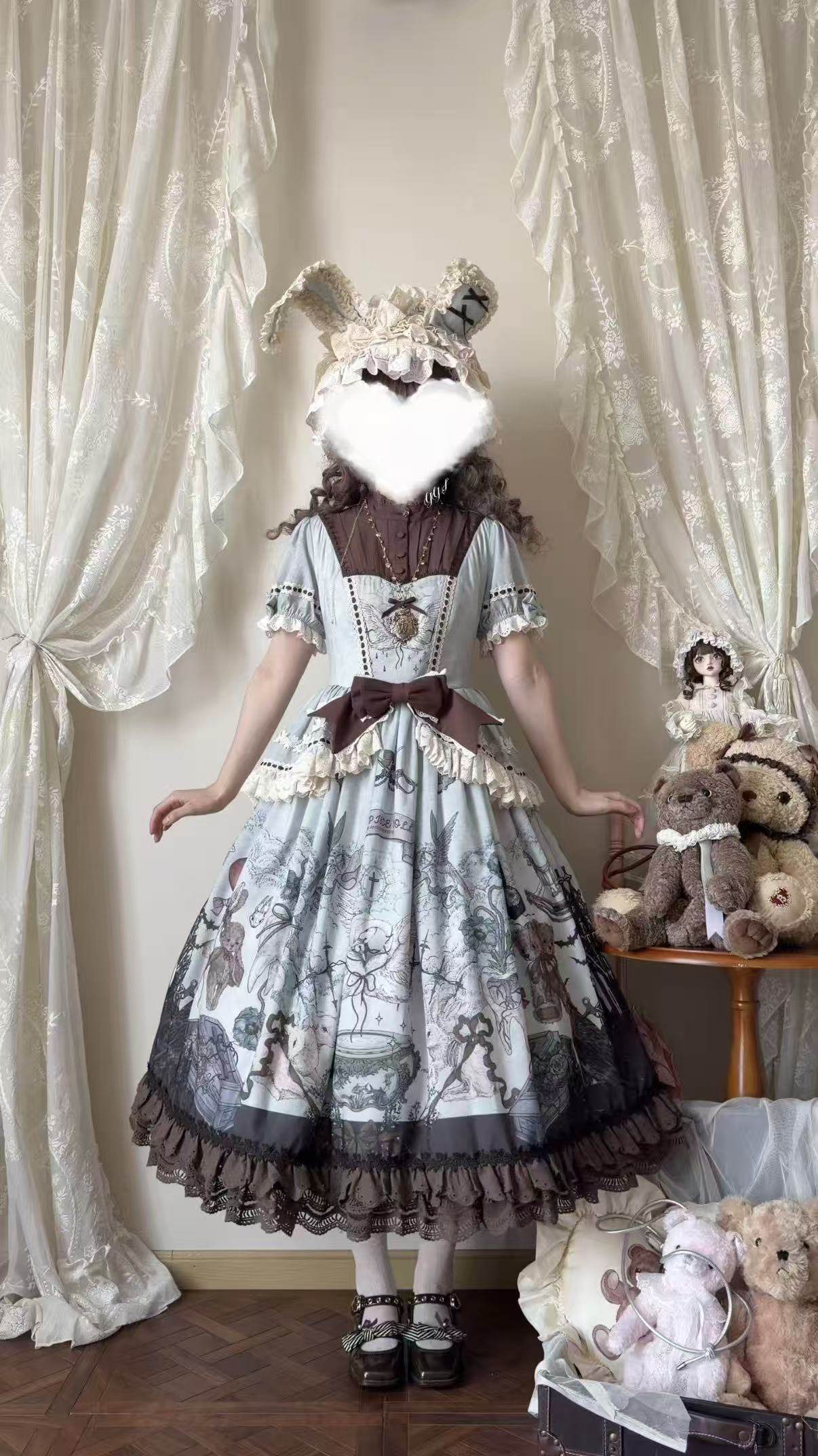 【受注予約~2/18】Symbiosis Doll ワンピース(タイプ2)【黒眼窩診療室】