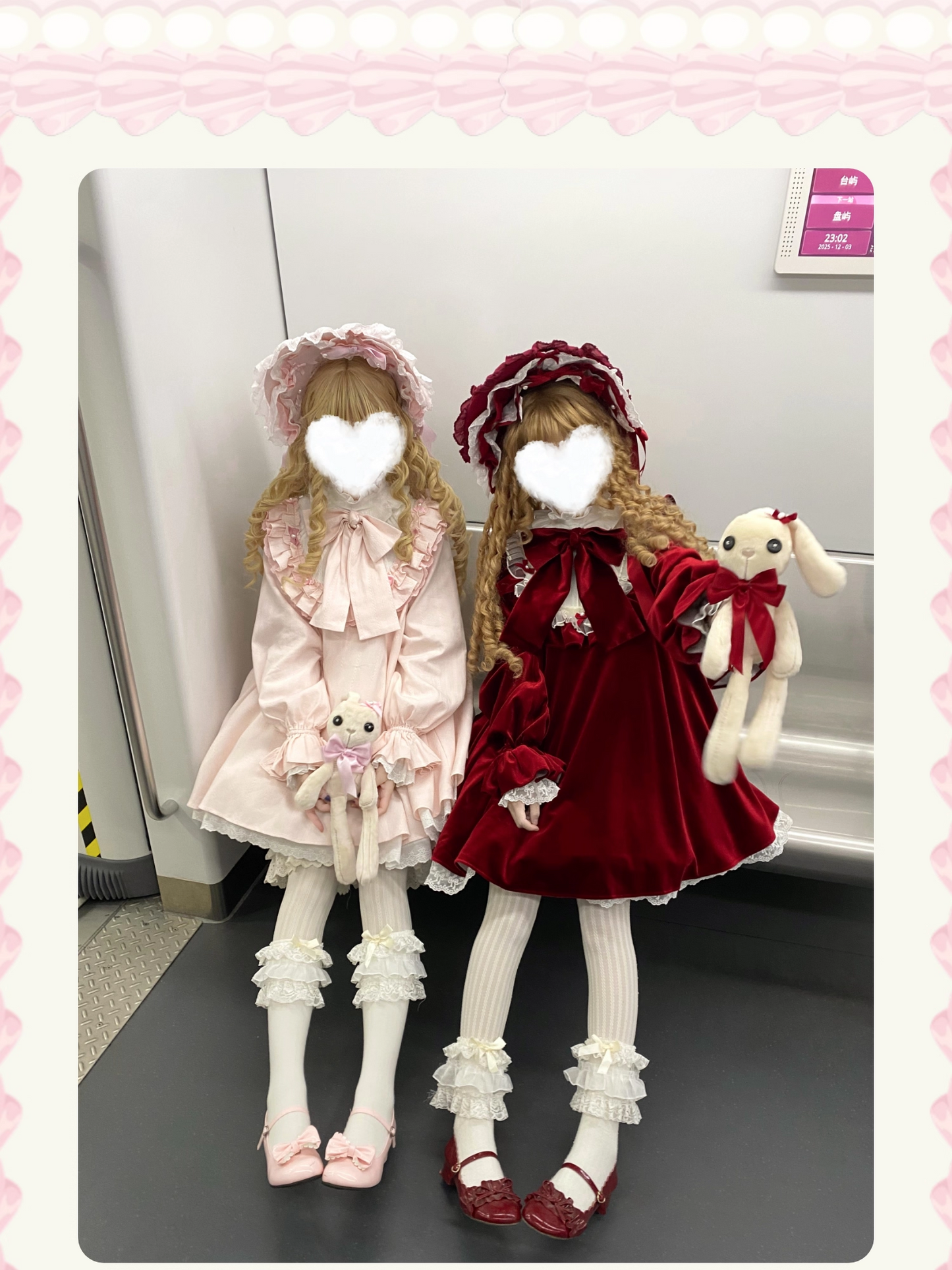 【受注予約~1/25】Dolls Aラインワンピース・ハット・ドロワーズセット【signorina】