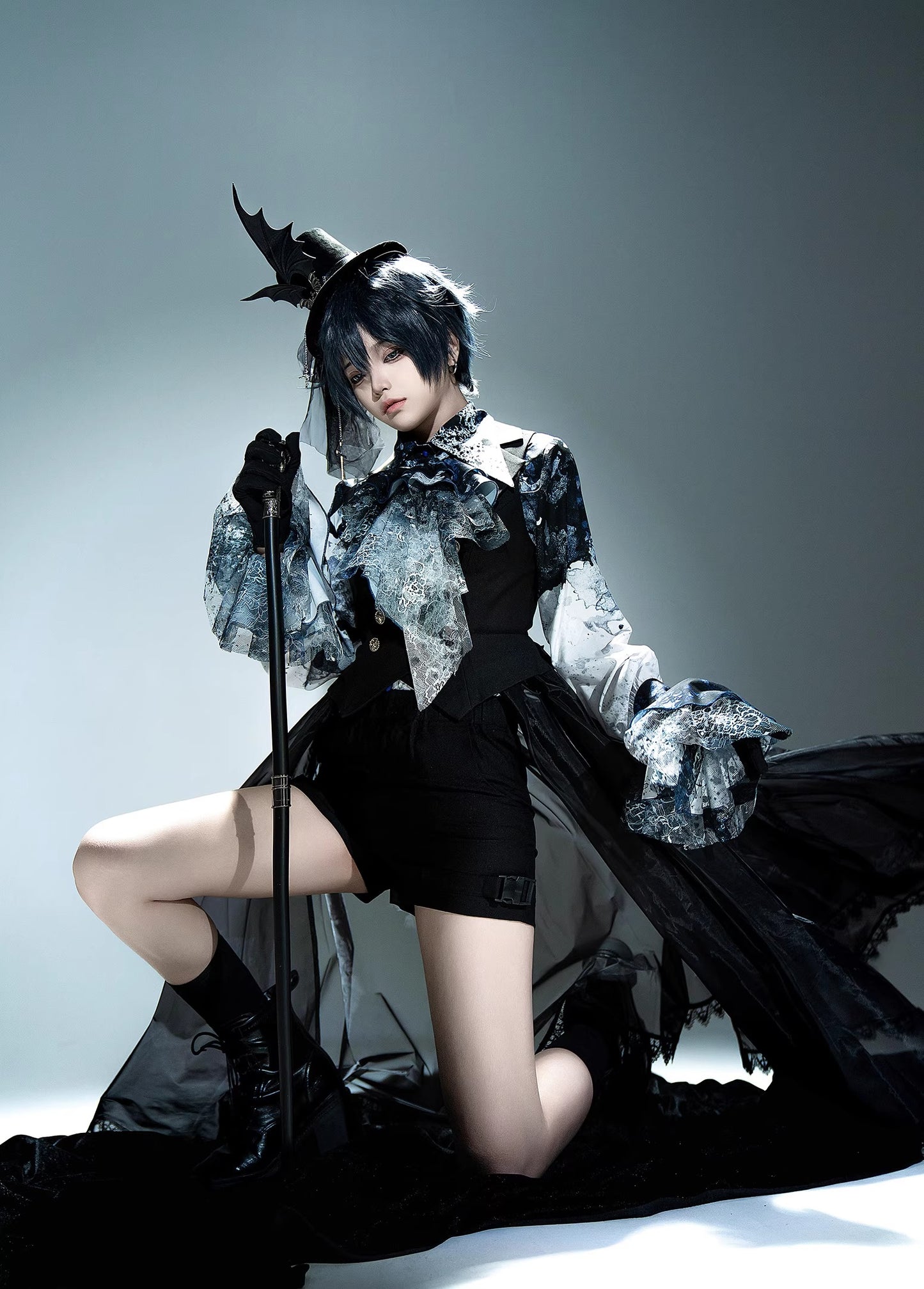 【受注予約~12/10】Horrible Wonderland ブラウス(プリントver.)【Lilith House】