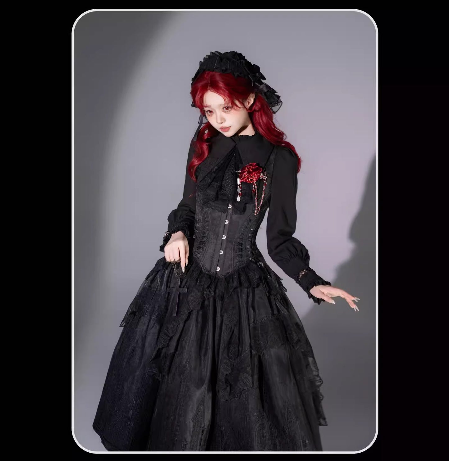 【受注予約~4/19】Bone Mass ブラウス・コルセット・スカート【SUSIN】